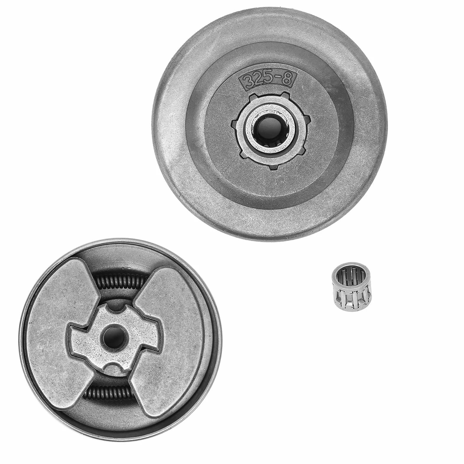 3/8 "zestaw Koła Zębatego Obręczy Bębna Sprzęgła Zestaw łożysk Akcesoria Pasuje do Piły łańcuchowej do Mcculloch Cs340 Cs380 Nadaje Się do Narzędzi Ogrodowych
