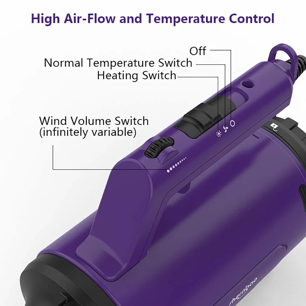 Suszarka do włosów dla zwierząt Pet Dog Dryer 3.2 HP cicha zmienna prędkość