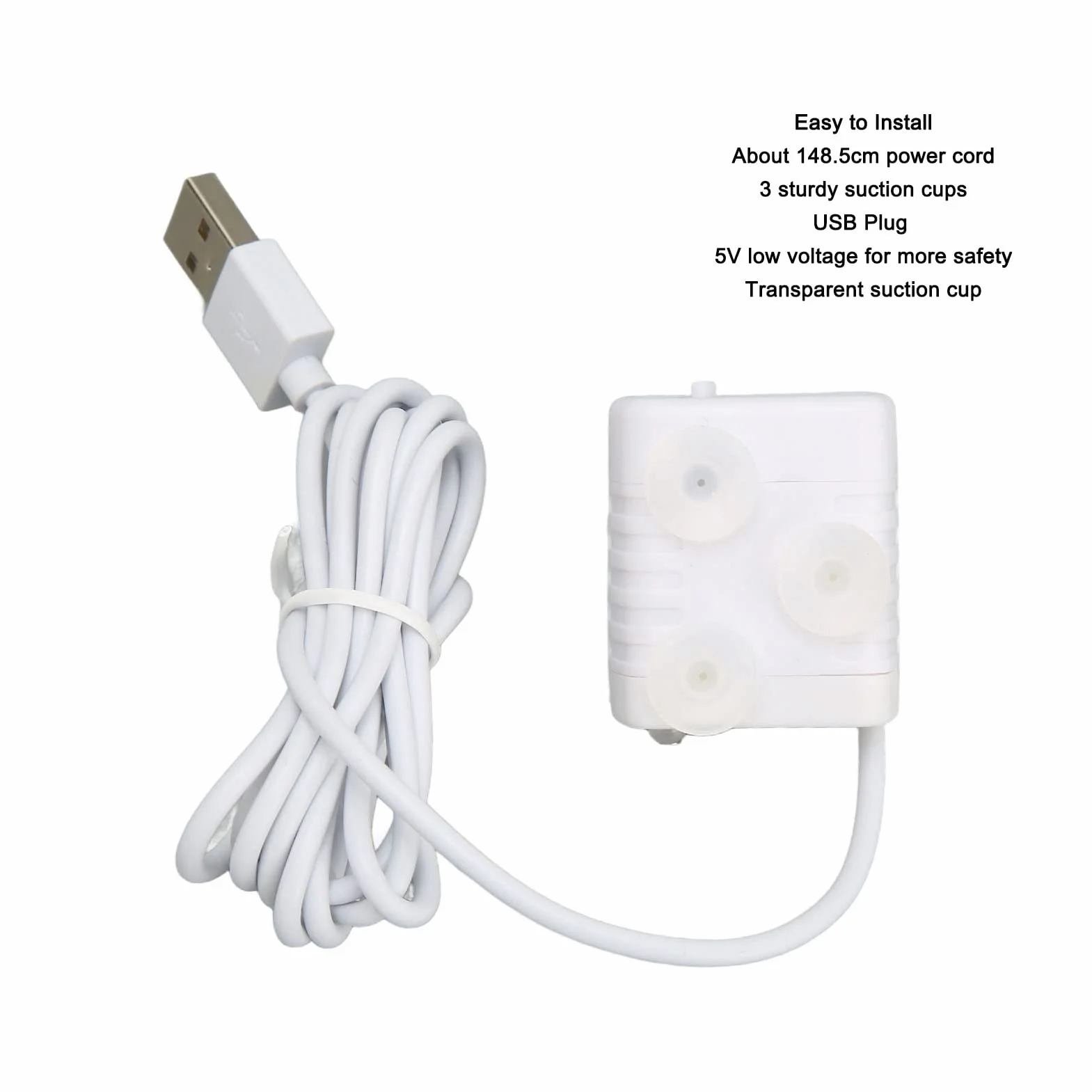 Mini Cat Pompa Dozująca Wodę USB Cicha Bezszczotkowa Pompa Fontannowa dla Zwierząt Domowych