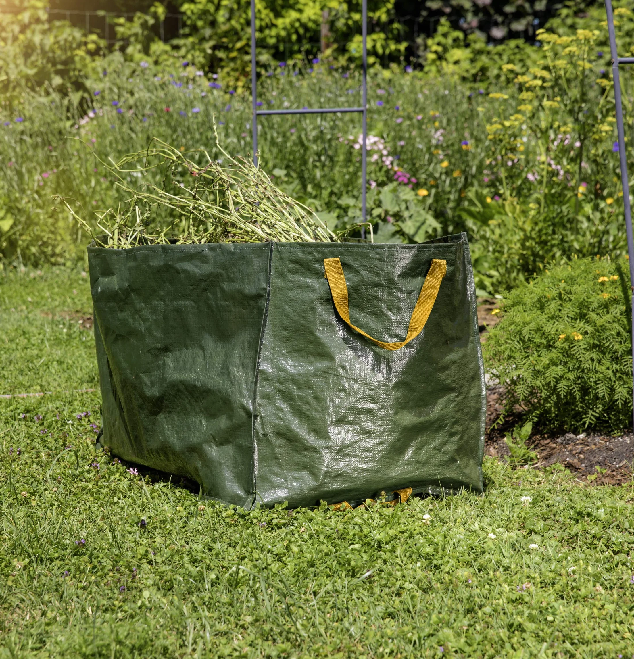 Windhager Torba Ogrodowa Bigload XXL, Worek na Odpady i Liście, Torba do Bagażnika, Wytrzymała, Pojemność 400 l, 07089
