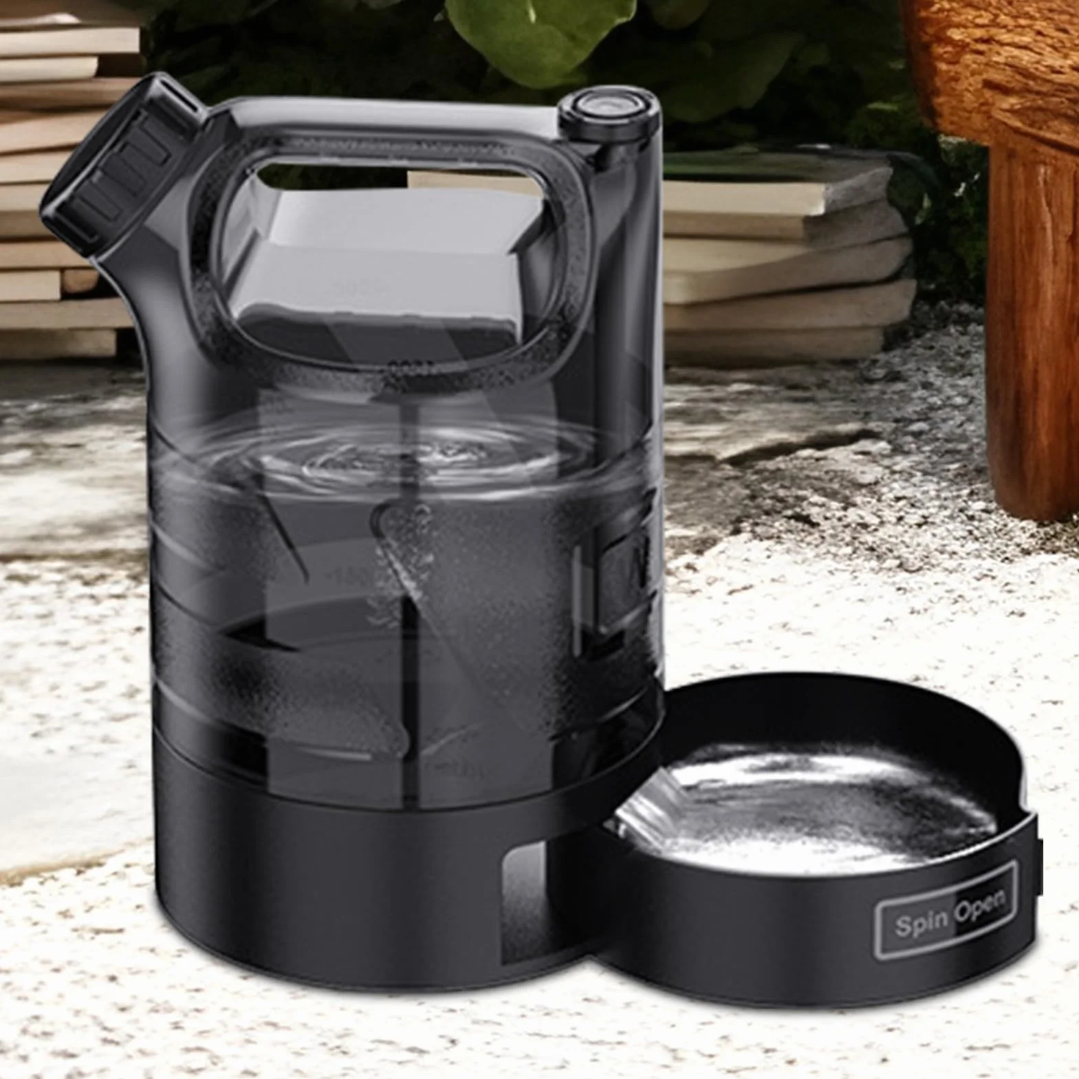 Portable Dog Water Bottle, Large Capacity Pet Hydration Dispenser, Leak-Proof for Hiking Travel Camping