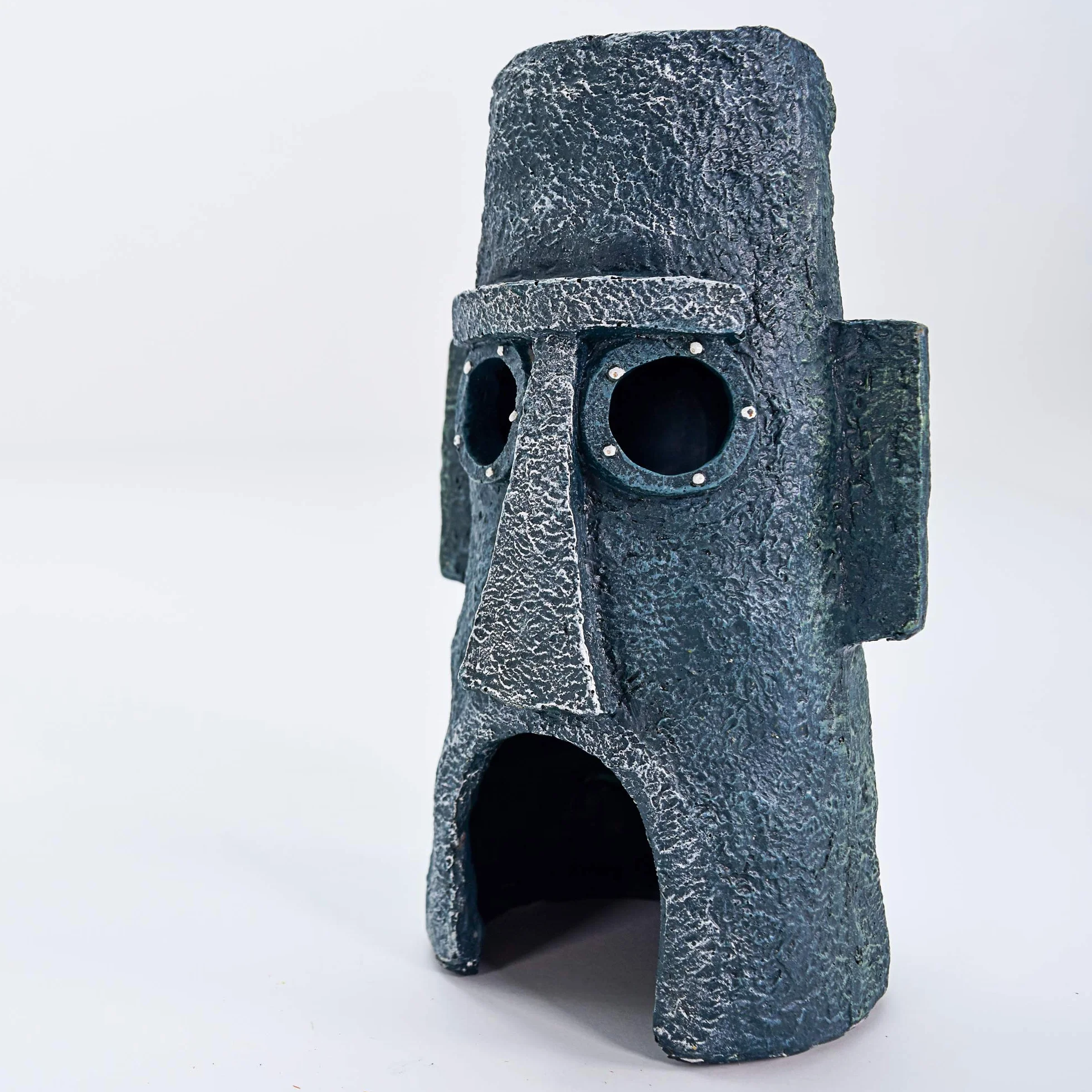 Penn-Plax Figurka z żywicy Spongebob Squarepants® Dekoracje do akwarium Ananas Skalmar Home Crusty Krab