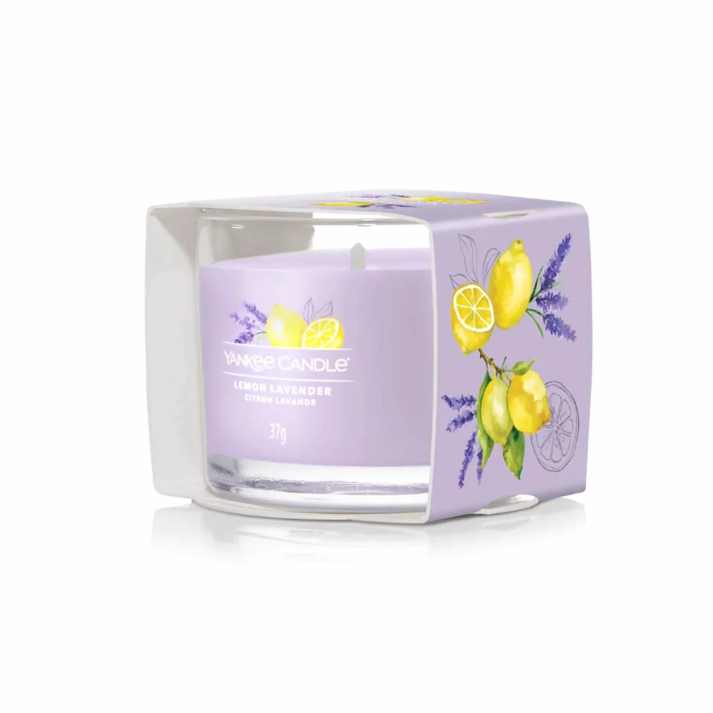 Yankee Candle Świeca wotywna wypełniona cytryną lawendą
