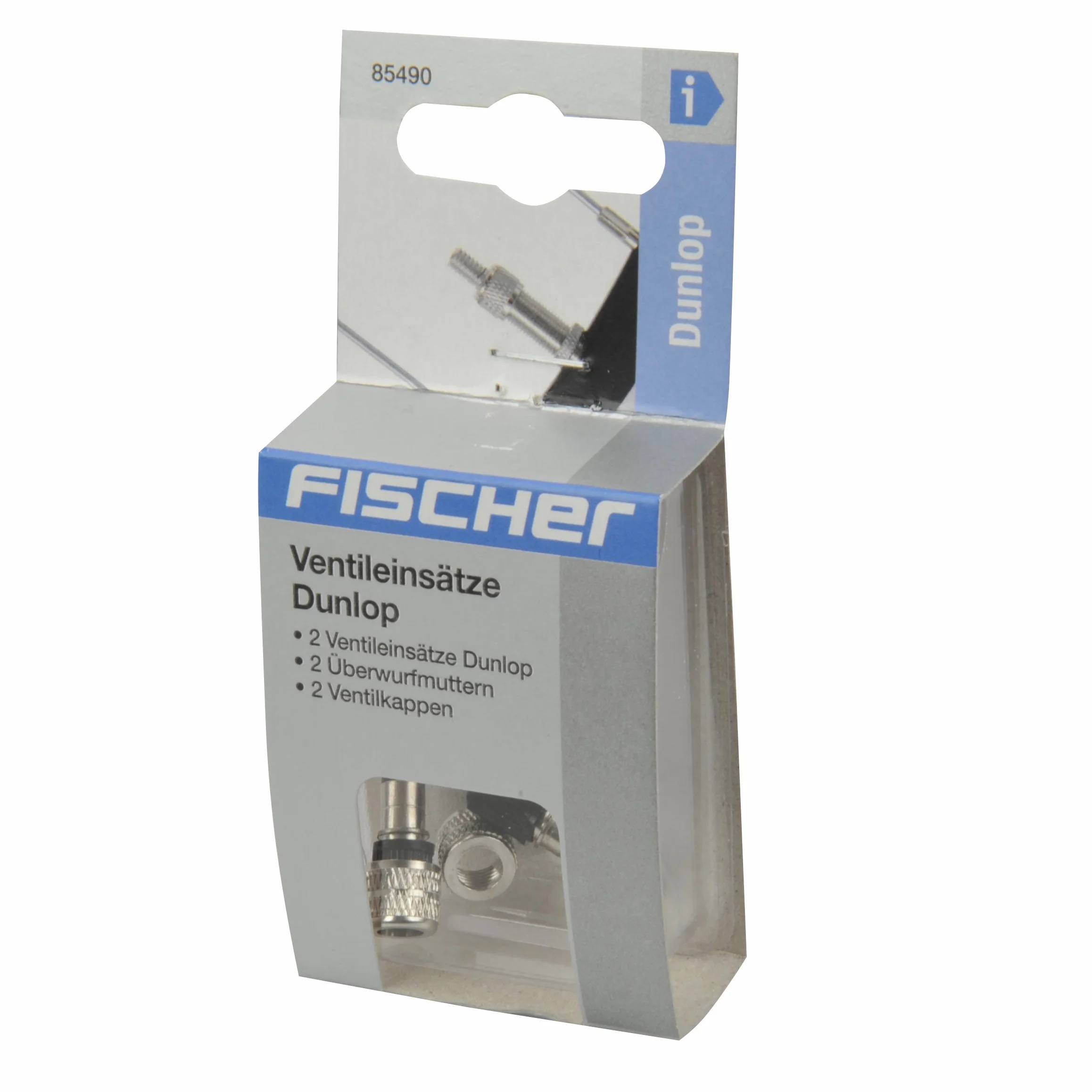 Fischer Dunlop Zestaw Zaworów, Szary, 4 Elementy