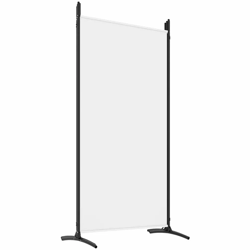 vidaXL Parawan 6-panelowy, biały, 520x180 cm, tkanina