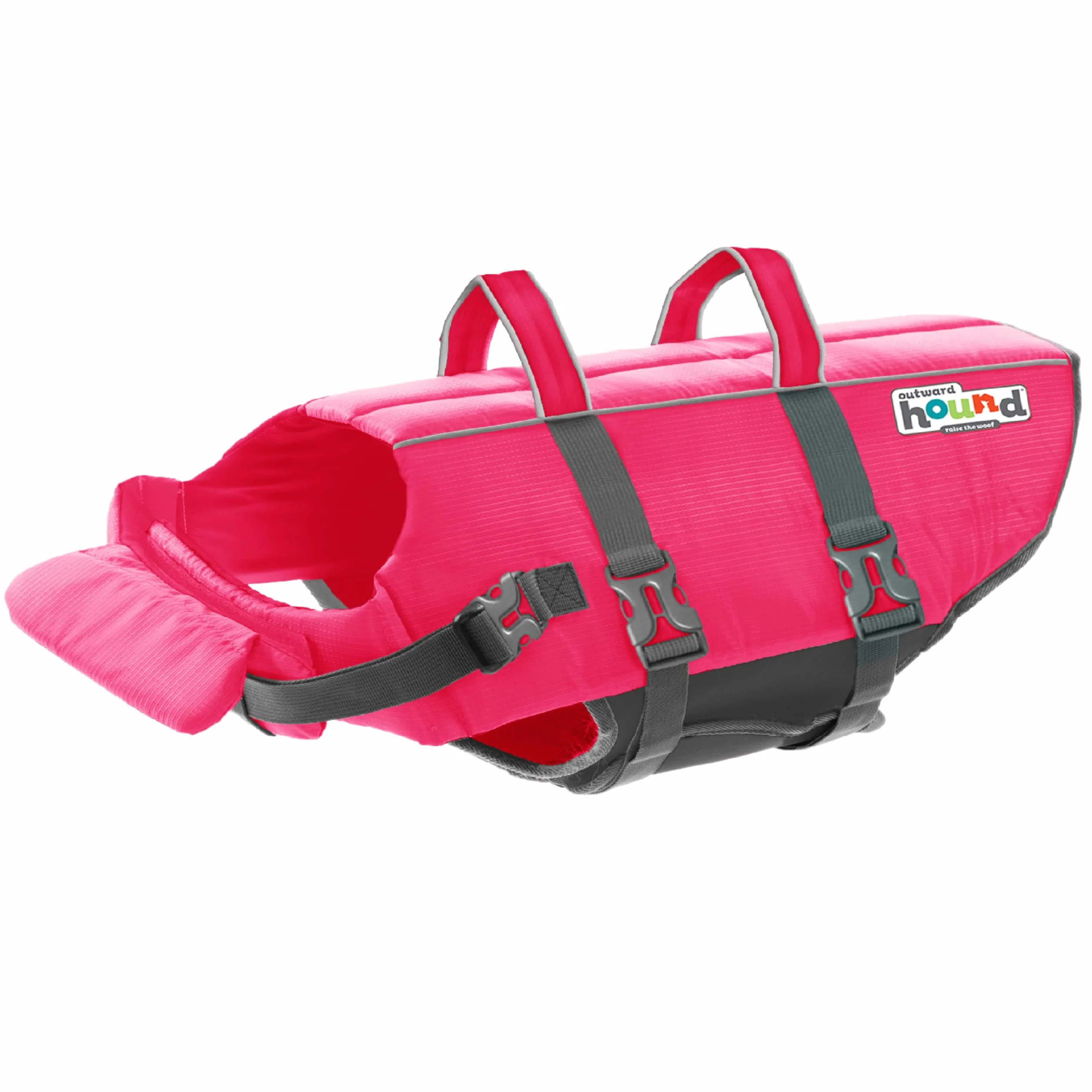 Outward Hound Granby Splash różowa kamizelka ratunkowa dla psa, M