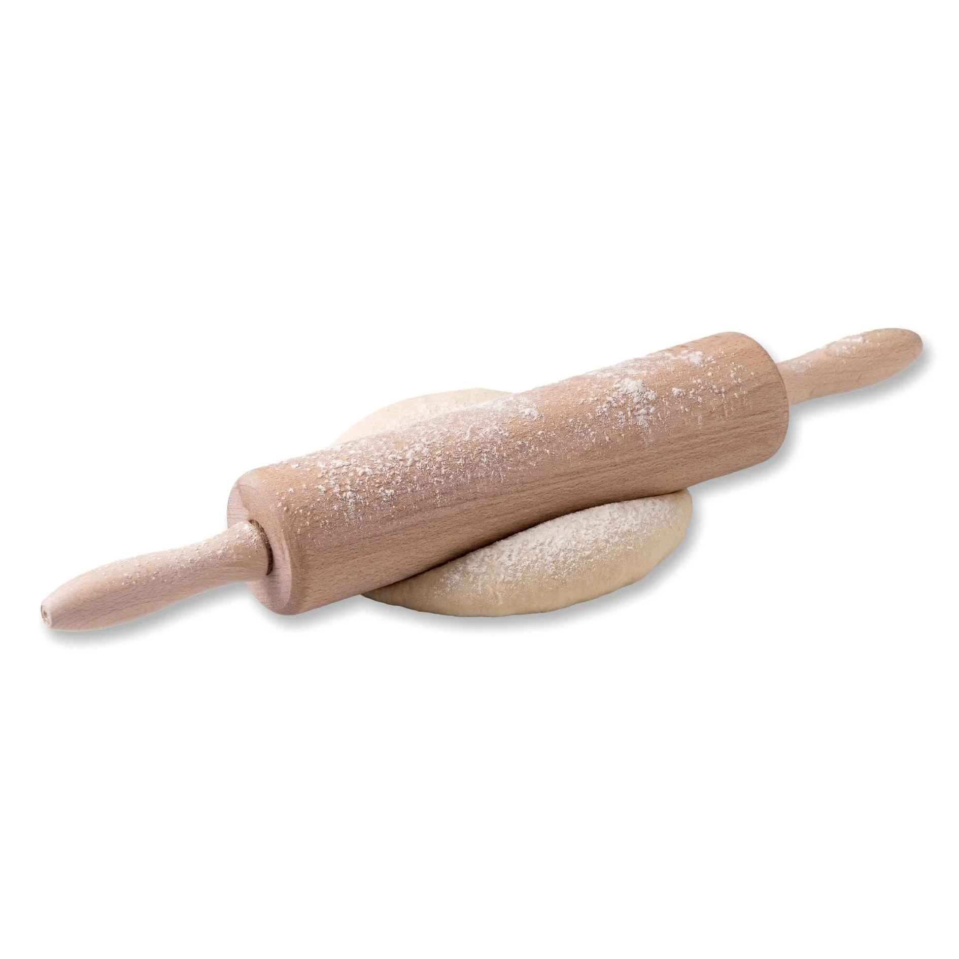 Zenker Wałek do Ciasta Patisserie, Wałek do Makaronu Jako Akcesoria do Pieczenia, Wałek do Pieczenia z Drewna z Łożyskiem Kulkowym (Kolor: Brązowy), Ilość: 1 Sztuka