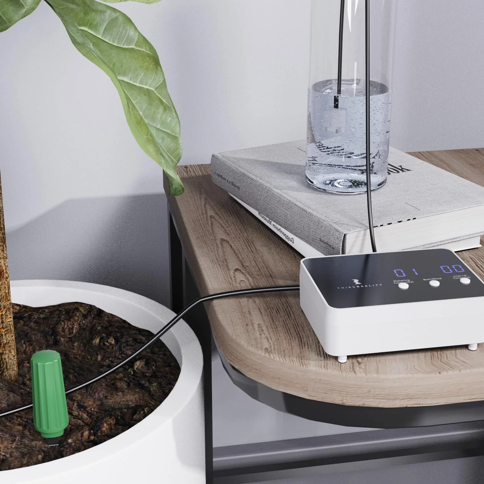 THIRDREALITY Zigbee Smart Watering Kit Pro, system nawadniania roślin wewnętrznych, wymagany hub,