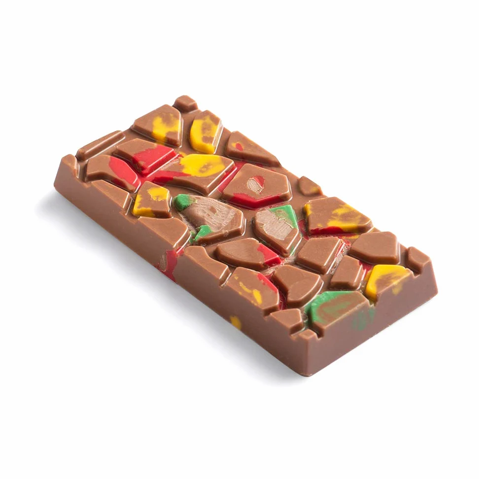 Decora 50129 Foremka do czekolady z efektem żółwia, poliwęglan, 20 x 12 x 2,3 cm