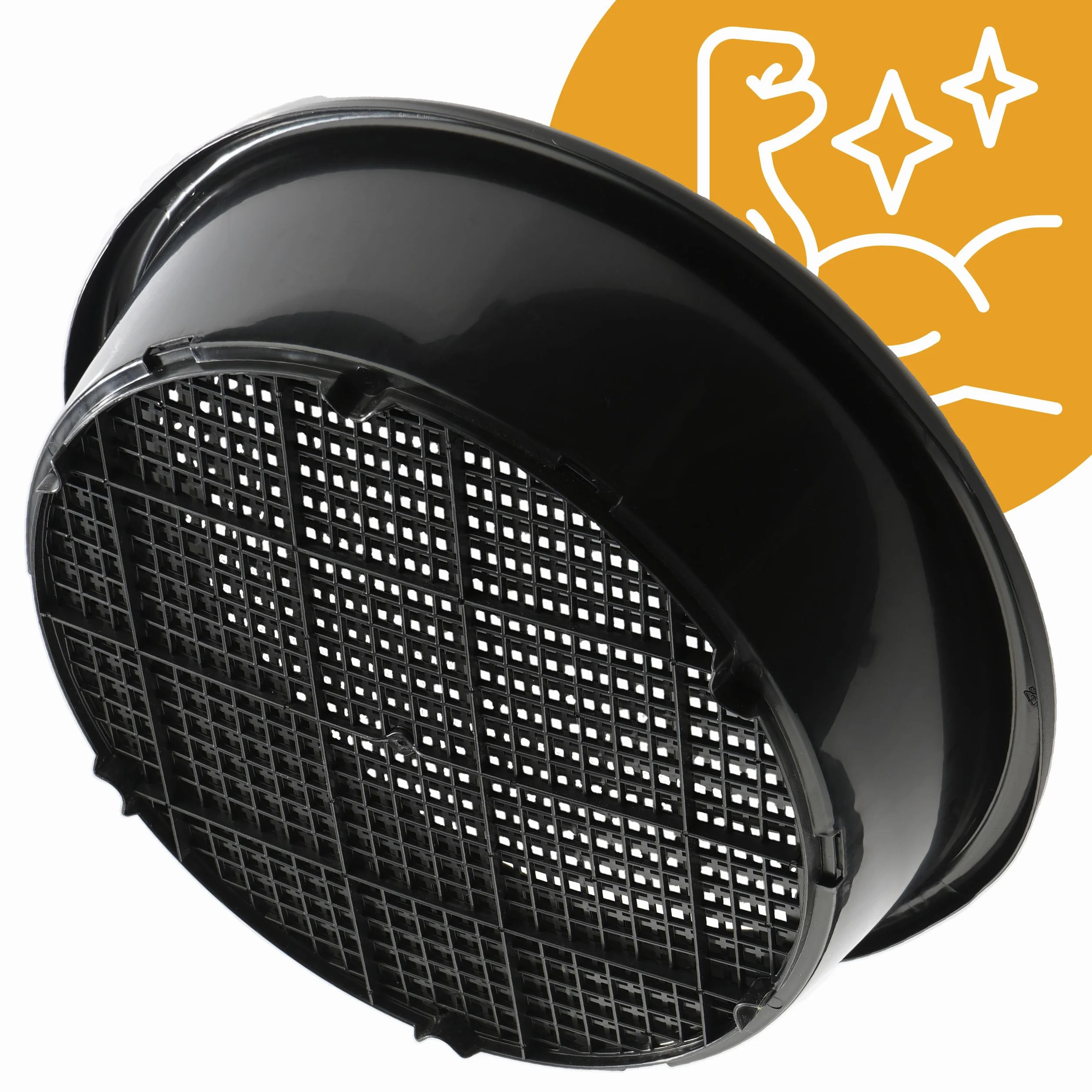 Sito regulowane sitko ogrodowe do przesiewania ziemi, kompostu i kamieni, okrągłe, 36 cm, regulowana szerokość oczek: 4-10 mm