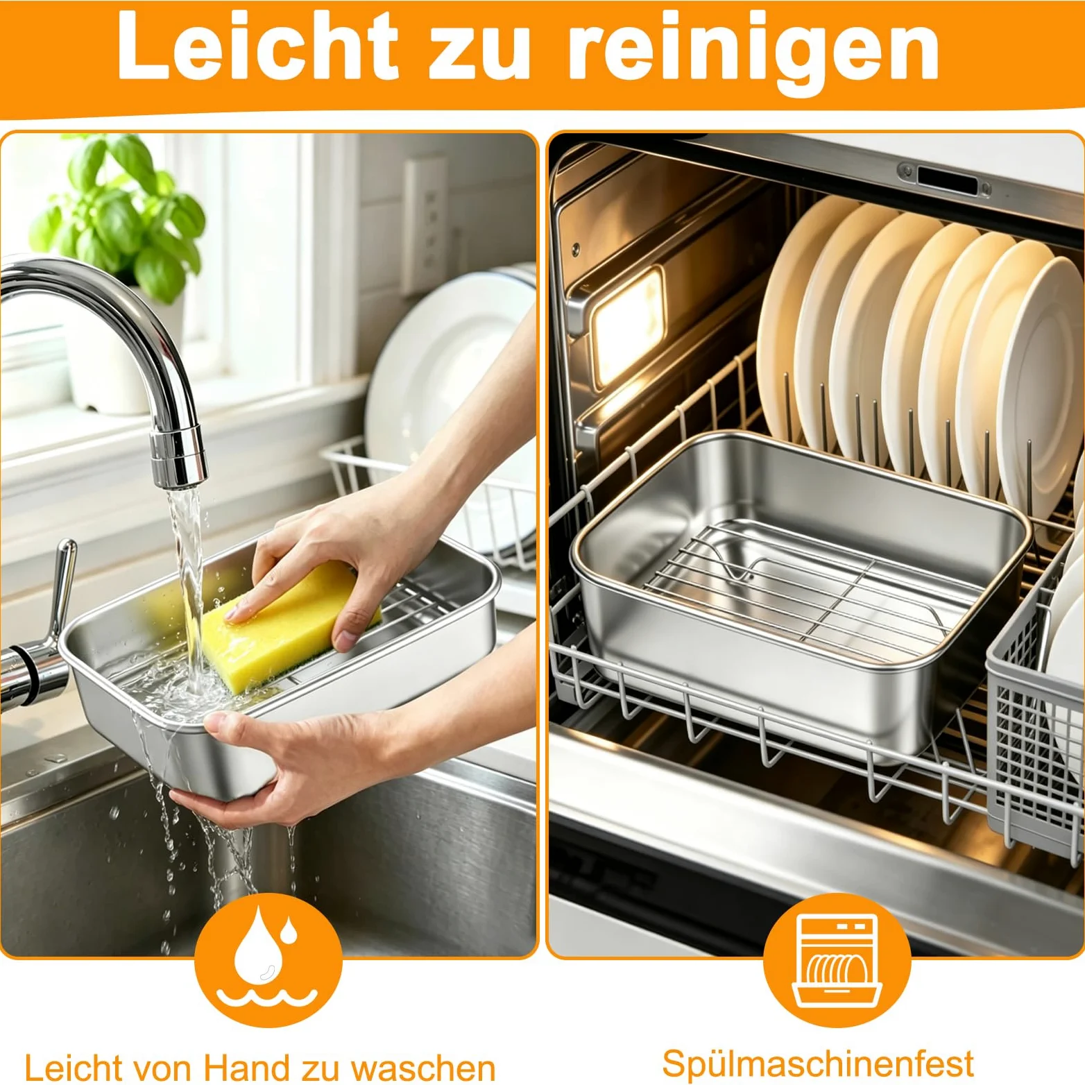 Naczynie do zapiekania ze stali nierdzewnej, 7-częściowy zestaw akcesoriów Airfryer, kompatybilne z Ninja AF400EU AF451EU AF500EU DZ400EU, 2 x naczynie do pieczenia ze stali nierdzewnej, 2 x ruszt do