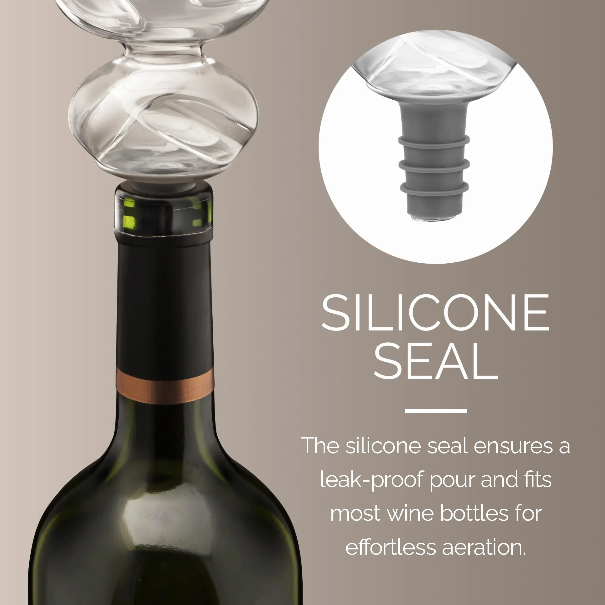 Conundrum Aerator/Pourer by Final Touch