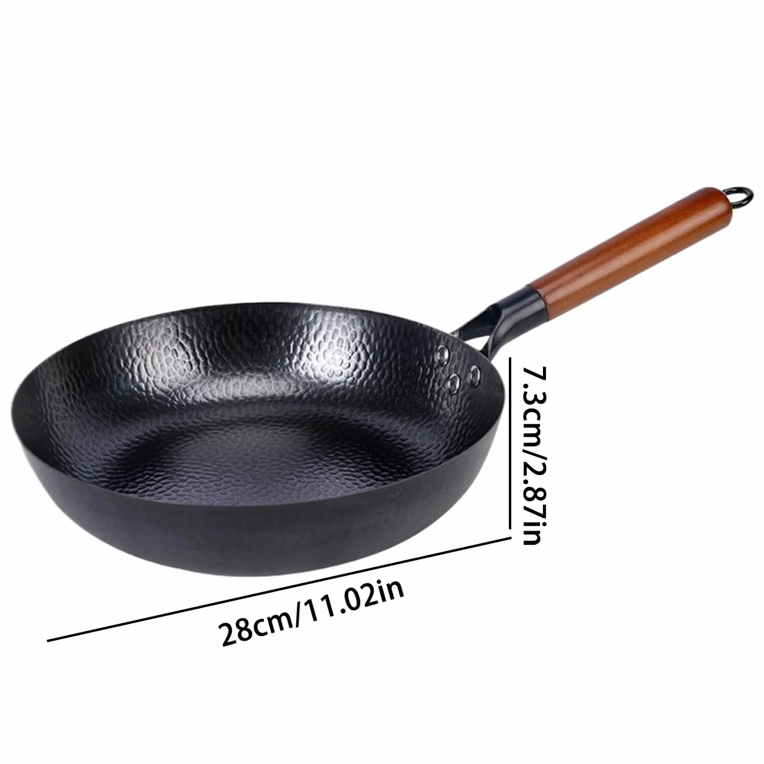 Patelnie Do Smażenia Nieprzywierające Naczynia Kuchenne Do Przyrządzania | Patelnia Turystyczna Do Domu, Kuchni, Restauracji, Na Piknikach, Grillowania, Barbecue I Campingu