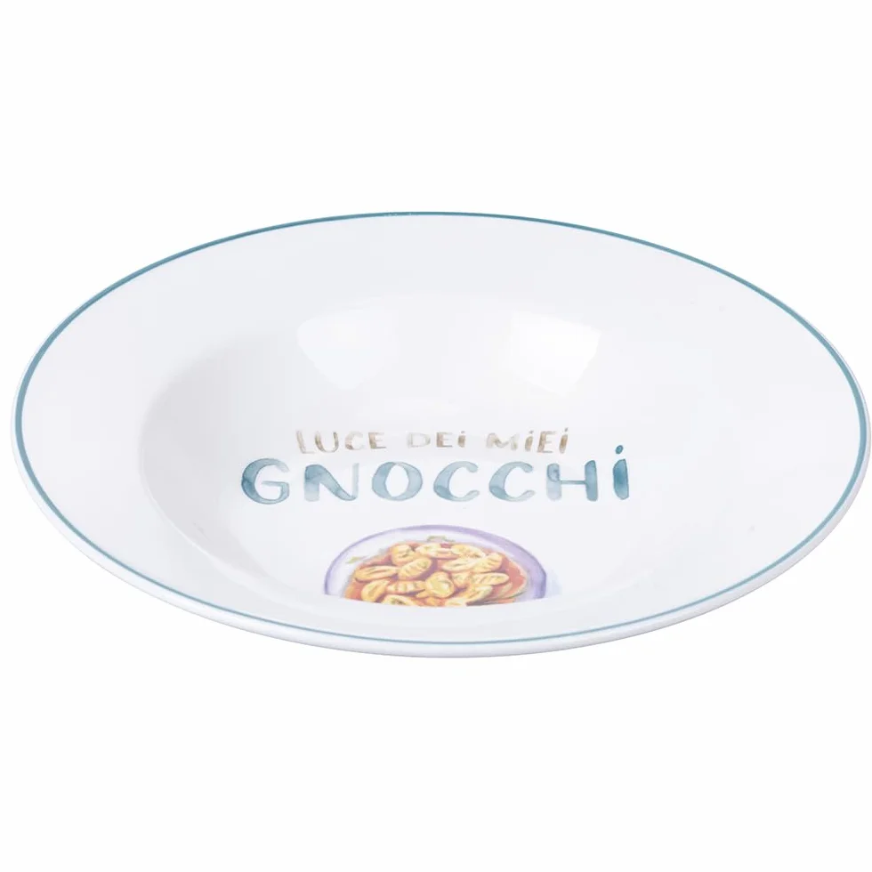 Zestaw 6 talerzy do zupy, 23 cm, porcelana New Bone China, Le Travisate
