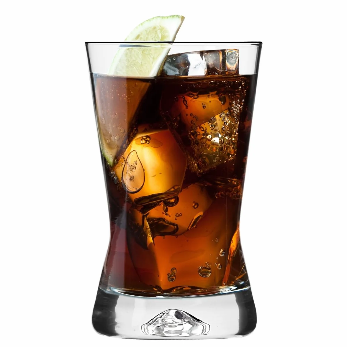 KROSNO | Szklanki do wody, soków, napojów i drinków | Komplet 6 x 250 ml | Kolekcja X‑Line | Ergonomiczny kształt litery X | Idealne na przyjęcia i imprezy | Nowoczesny design | Do zmywarki