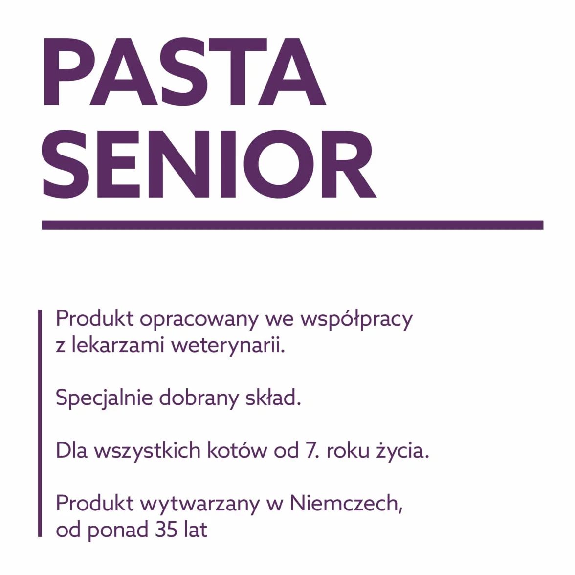 GimCat EXPERT LINE Senior pasta dla kotów 50 g