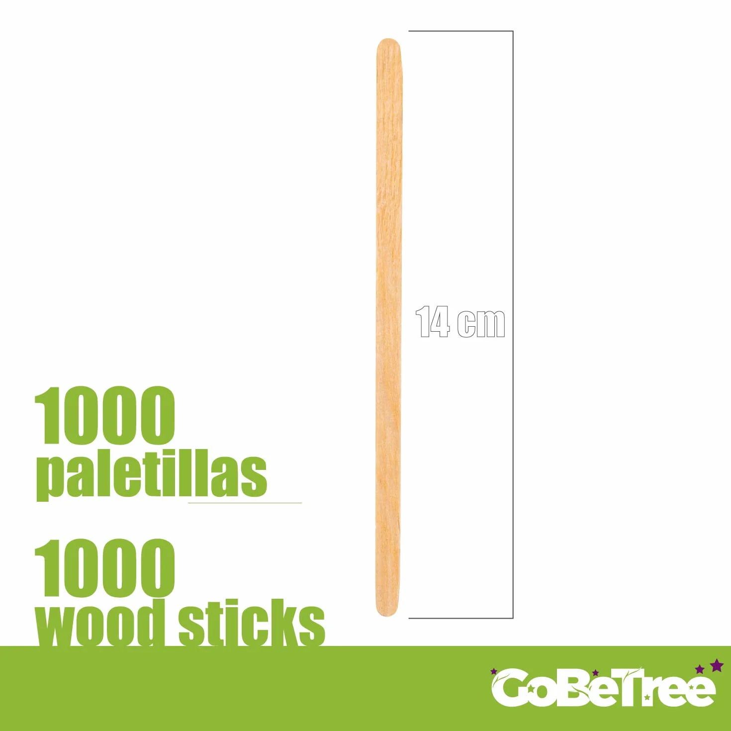 1000 szt. drewnianych palet do kawy 14 cm, jednorazowe patyczki do kawy, mieszadła do kawy, mieszadła do kawy i herbaty. Patyczki do majsterkowania