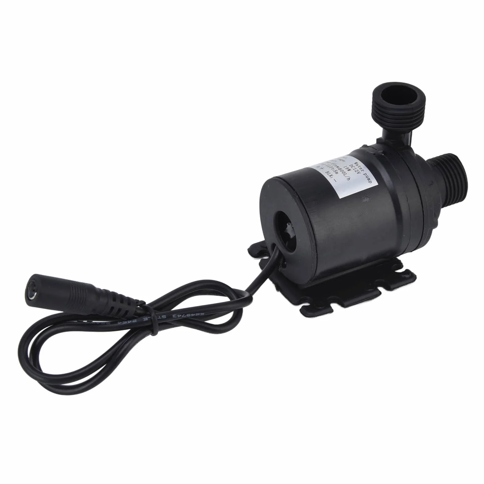 Pompa wodna słoneczna 19W do stawu ogrodowego z panelem 50W, wydajność 800L/h, 12V DC, cicha praca, ekologiczna, trwała, solar garden pond