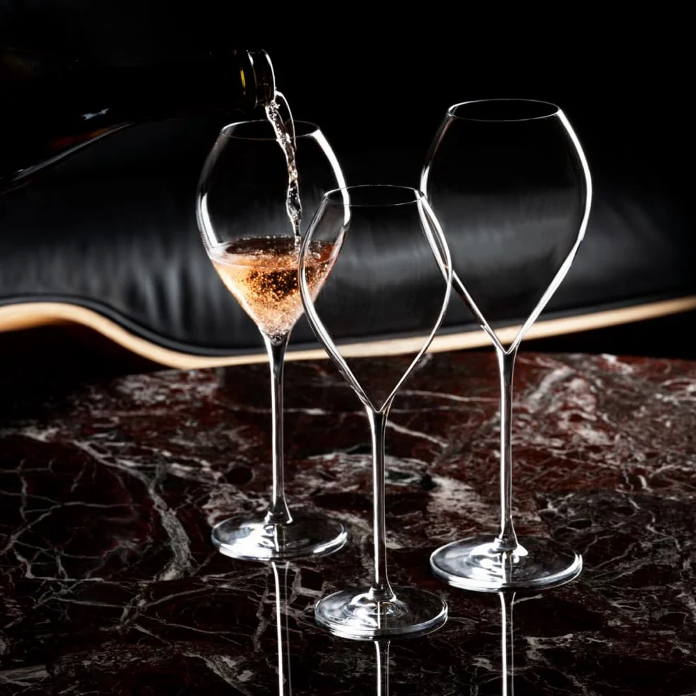 lehmann glass 6 kieliszków do szampana Grand 30 cl, kolekcja Signature P. Jamesse