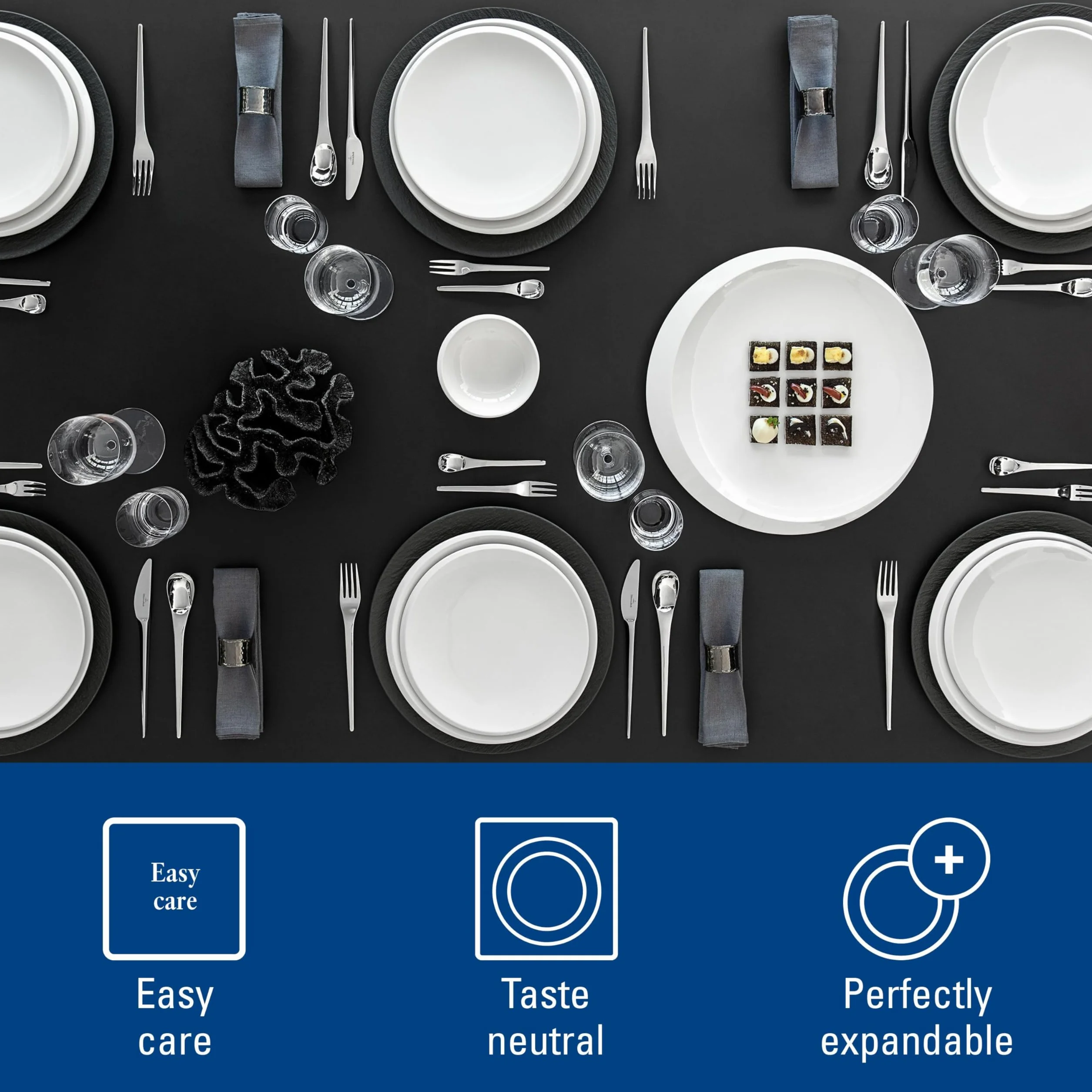Villeroy & Boch NewMoon talerz obiadowy 27 cm, porcelana premium, biały