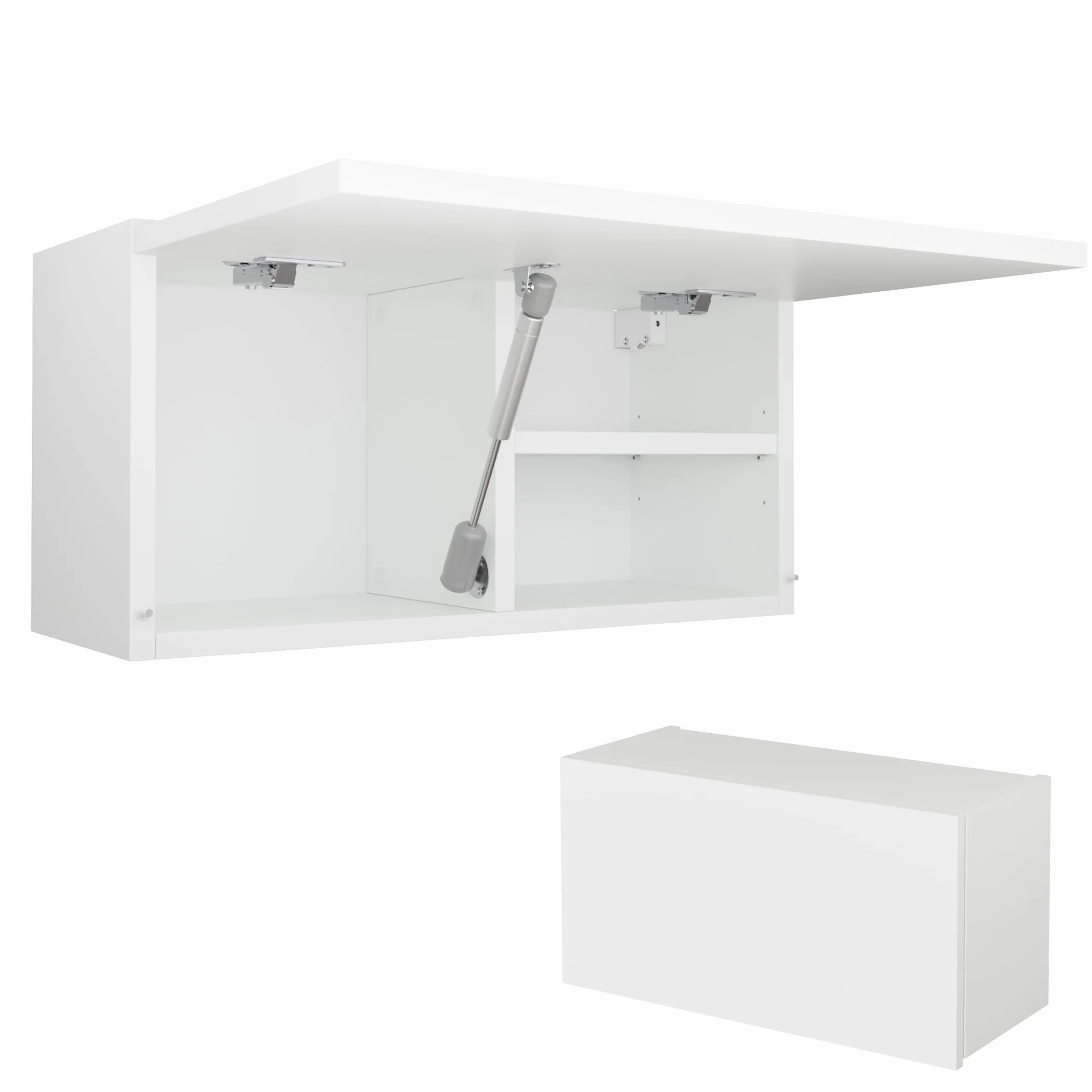 PLATAN ROOM Szafka łazienkowa 80/120/160/200/240 szeroka meble łazienkowe szafka łazienkowa składana szafka wisząca szafka na wysoki połysk matowa biała (biały matowy/biały matowy, 60 x 30 x 25)