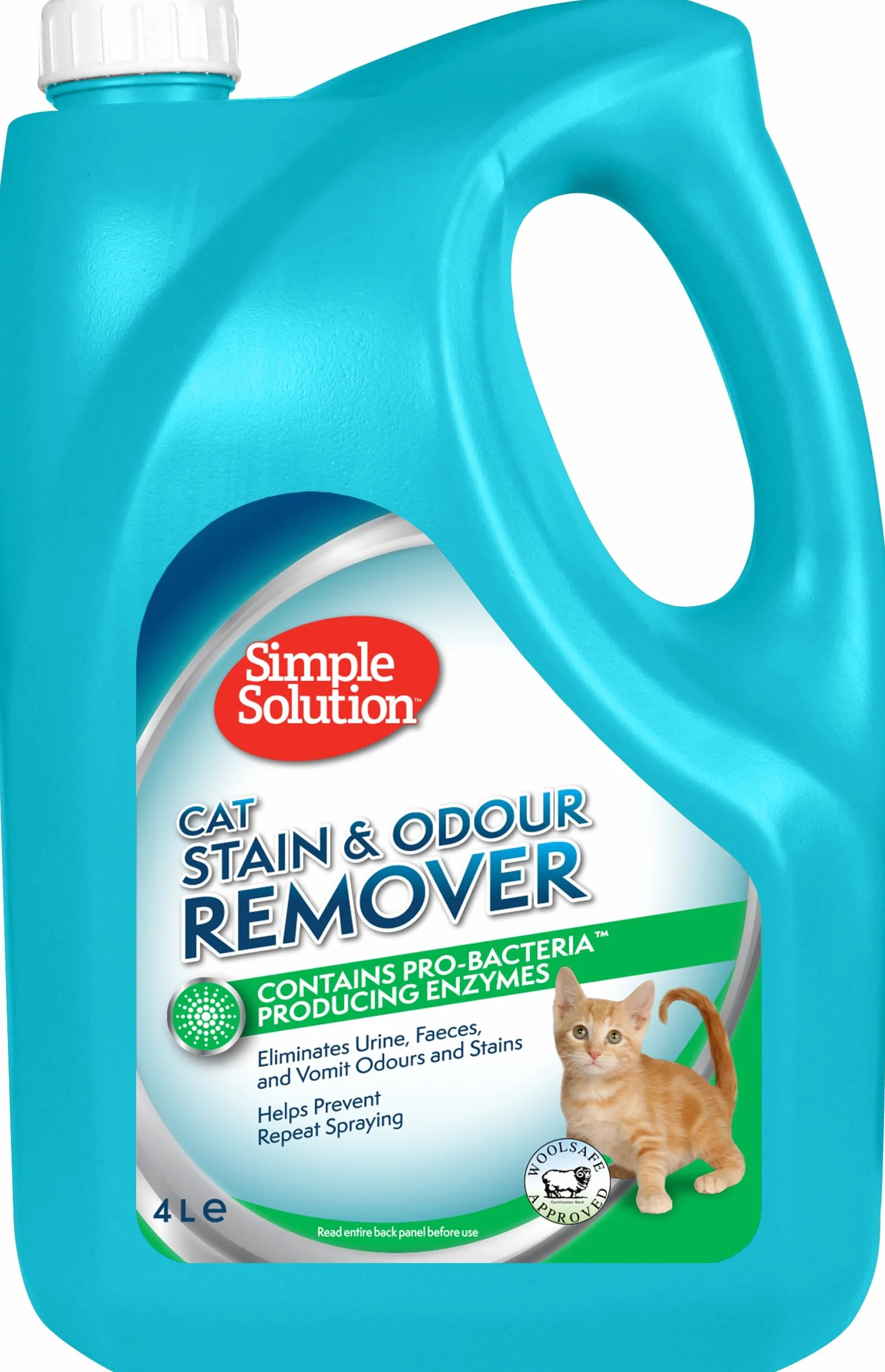 Simple Solution Odplamiacz i odkurzacz dla kotów 4ltr