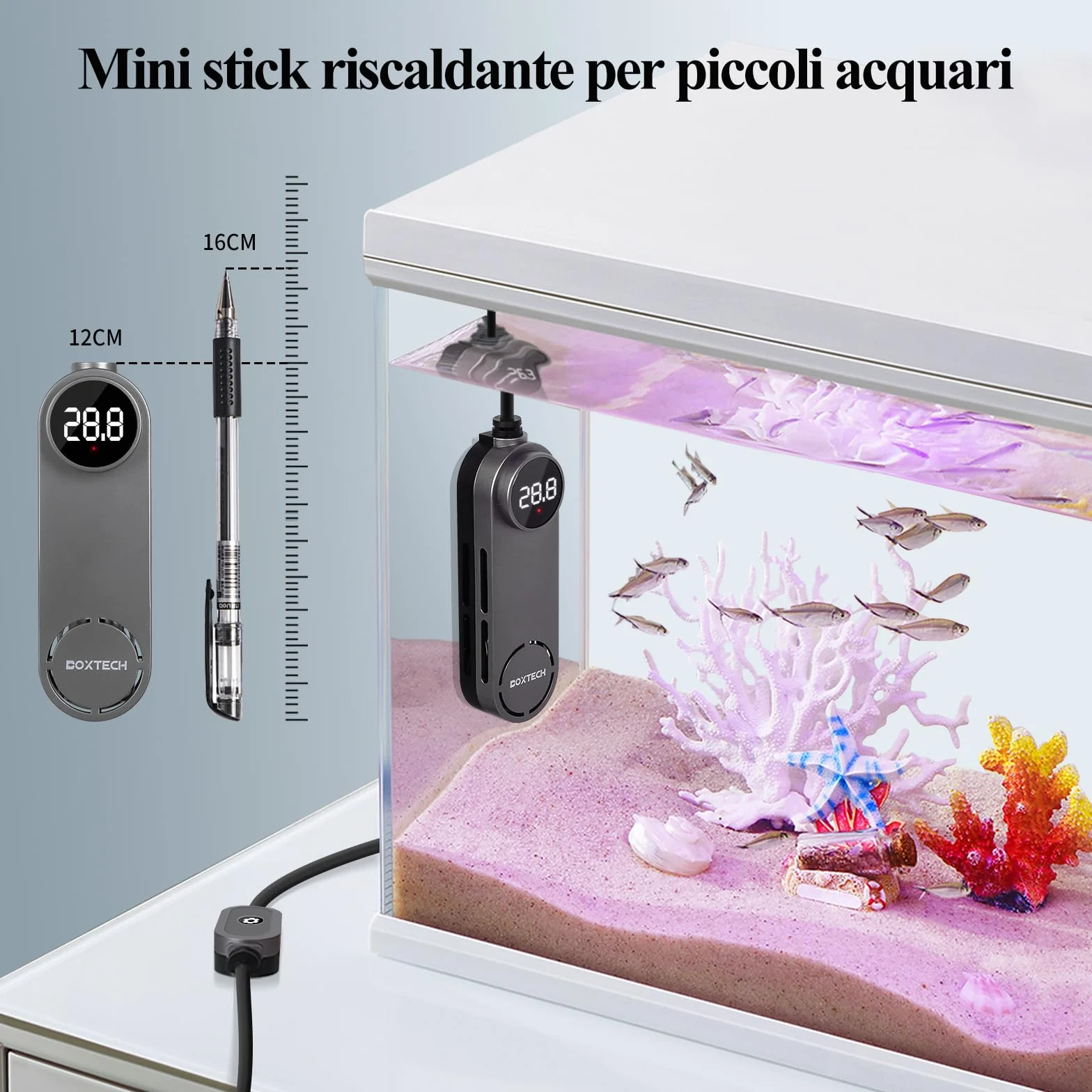 Boxtech Grzejniki akwariowe 100 W