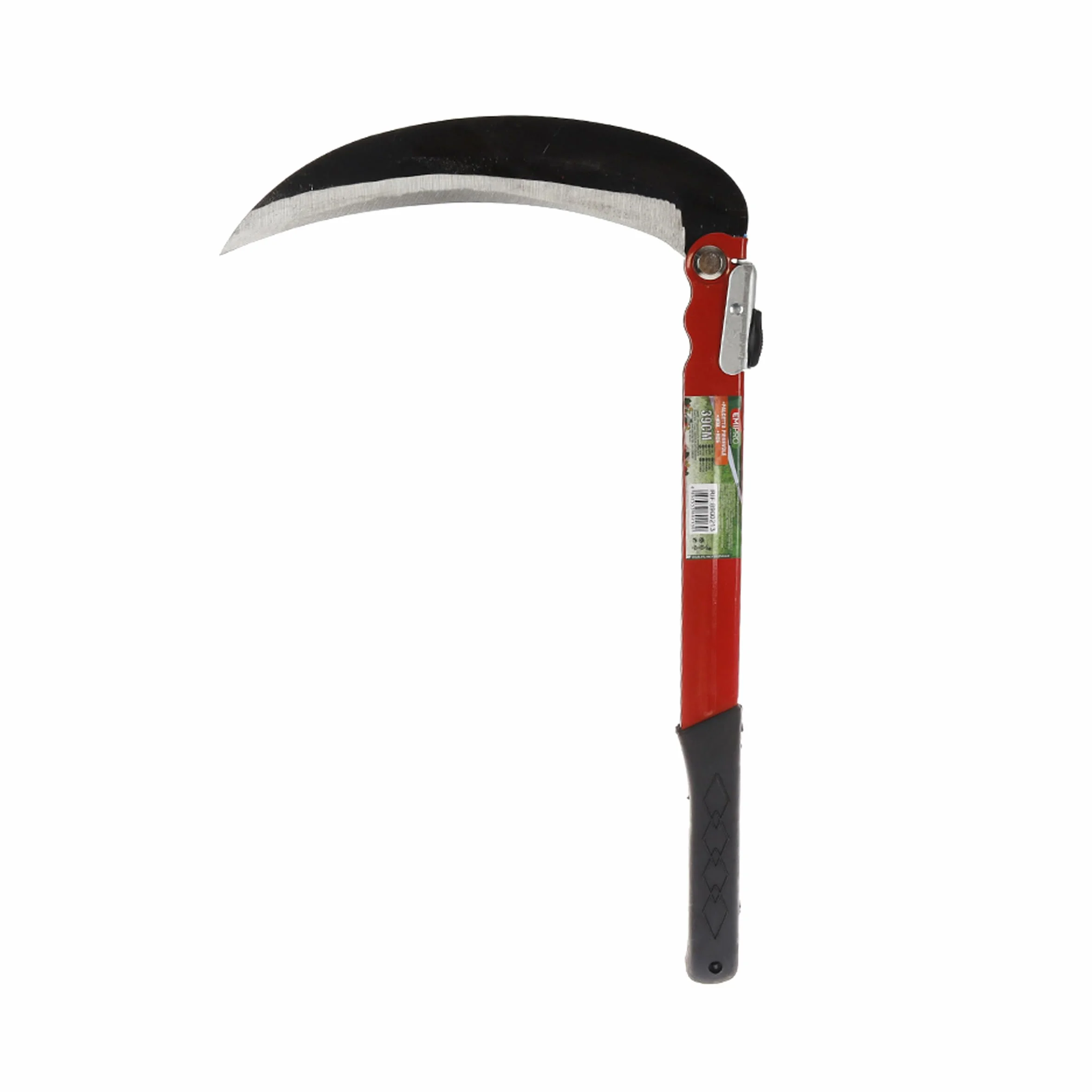 Składana kosa 39 cm ostrze 24 cm, wysokie ogrodnictwo uniwersalne, sierp chwastów do pielenia, sierp bezpieczeństwa przenośne narzędzia awaryjne