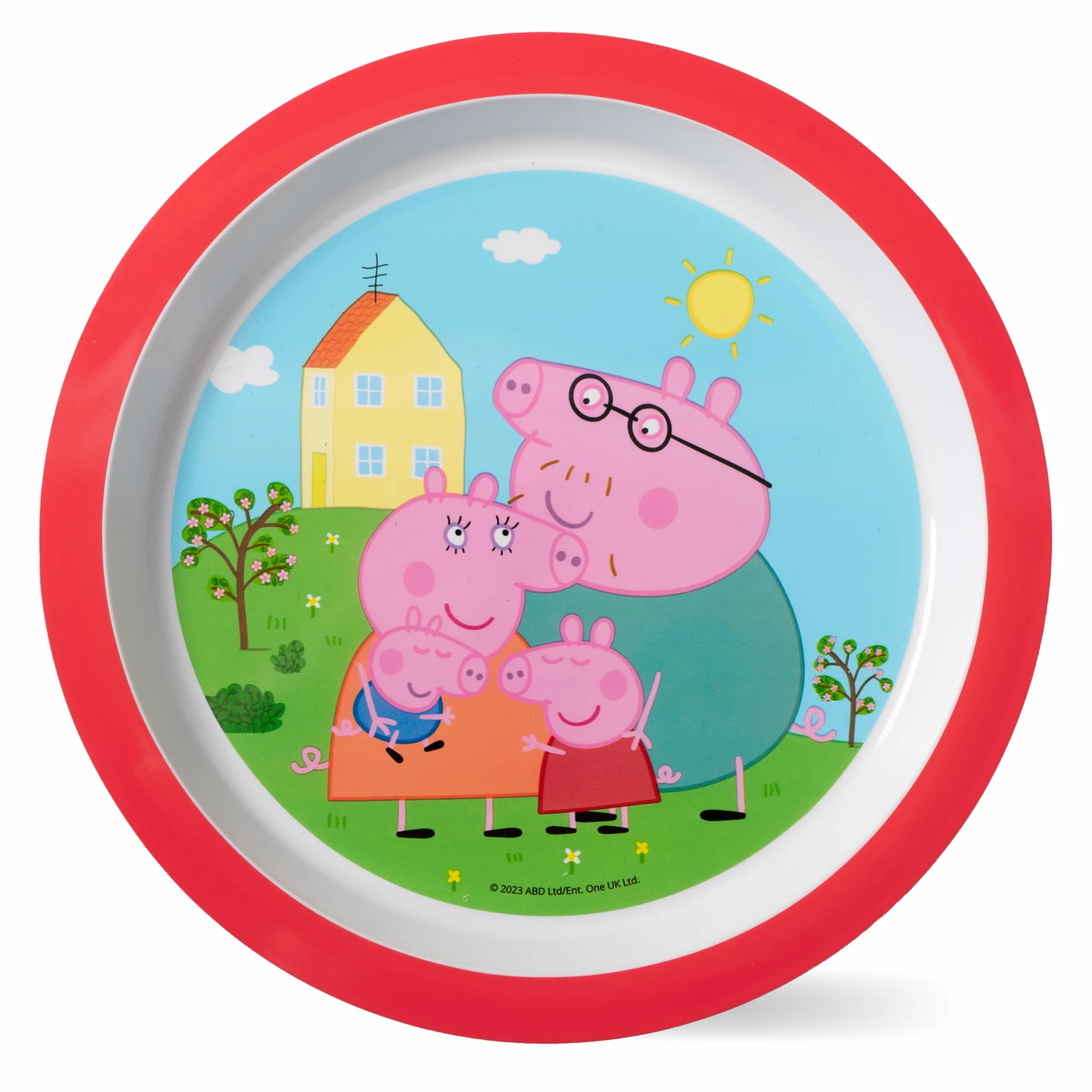 Świnka Peppa 3-częściowy zestaw śniadaniowy