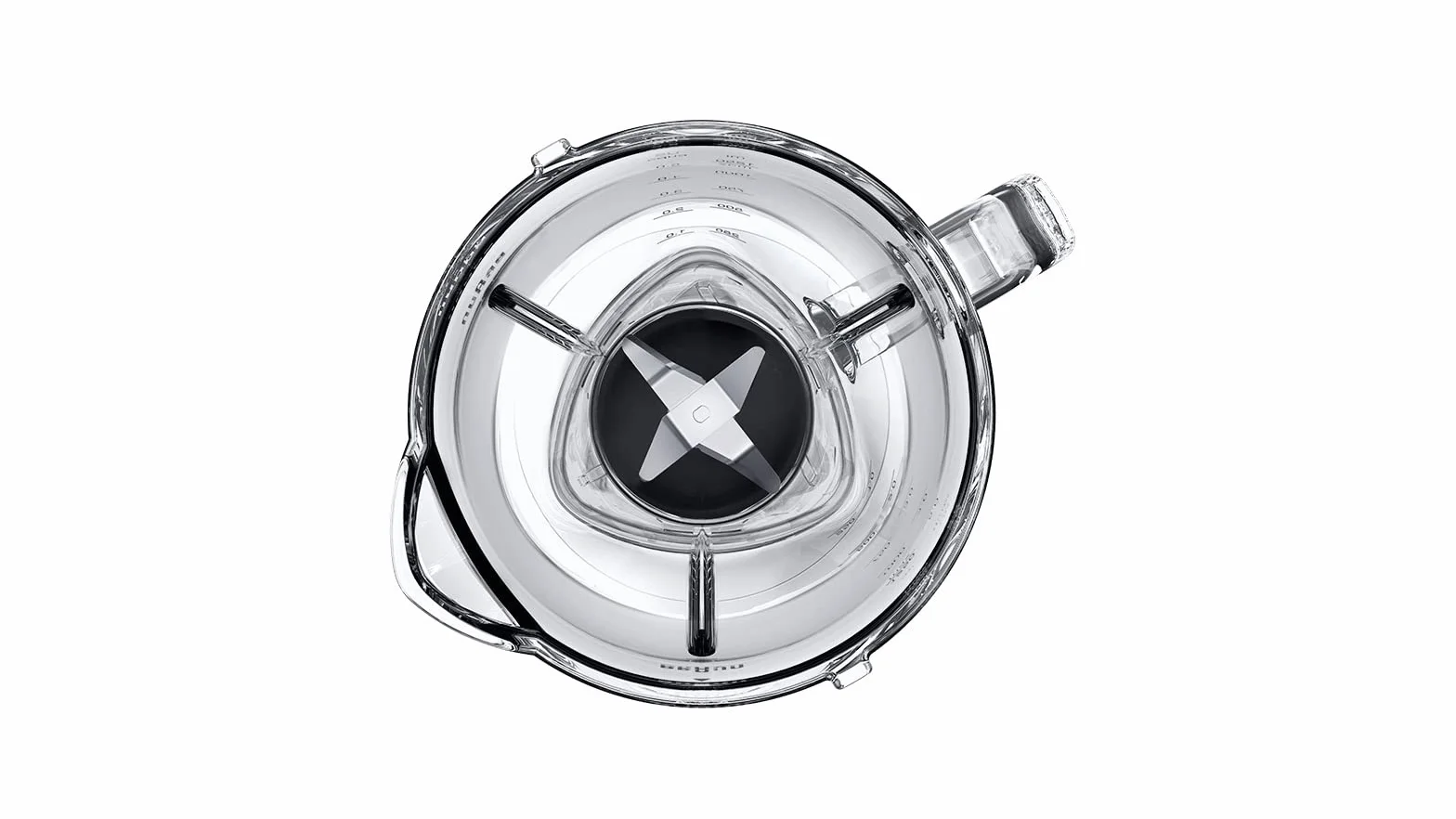 Braun PowerBlender 1, pojedynczy trójkątny mikser w szkle, 2 prędkości, funkcja kruszenia lodu, JB1050WH, 600W, biały