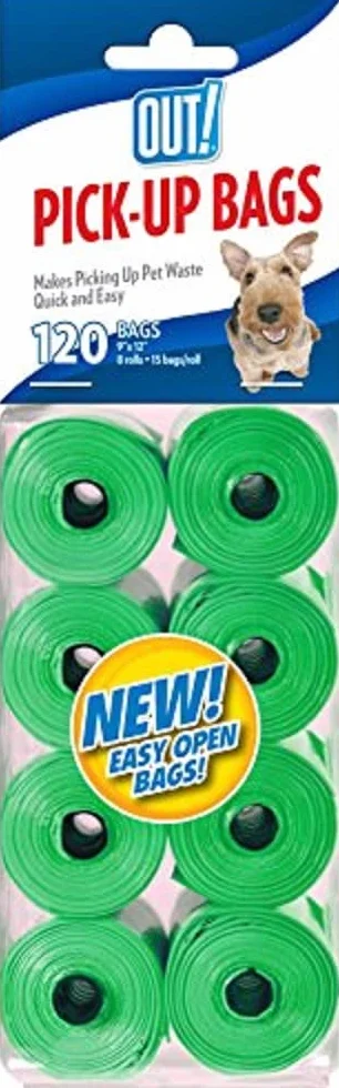 Out! Woreczki 120 Szt. Zielony