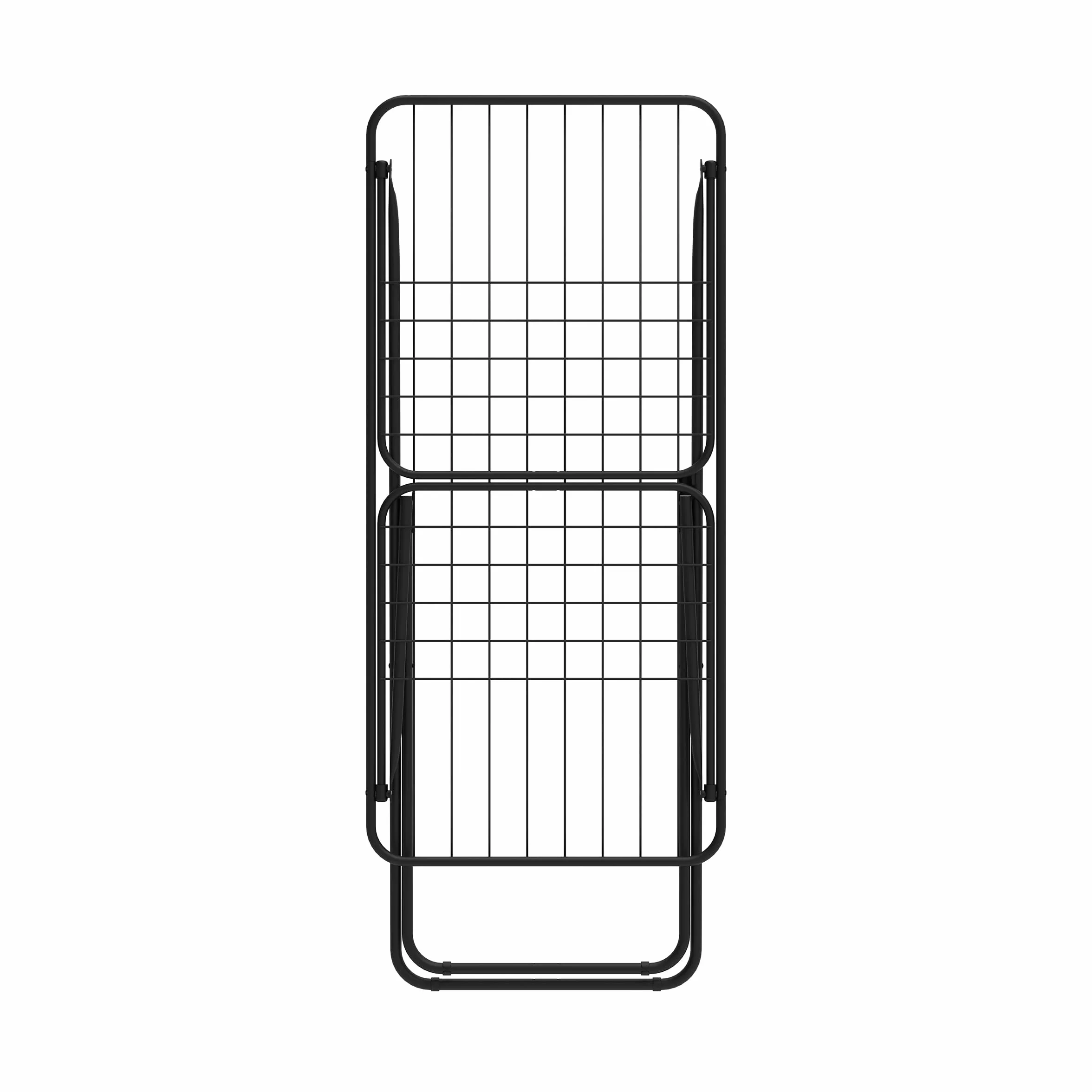 Rörets Suszarka Tony – Zamykane skrzydła – Zamek bezpieczeństwa – 50 x 181 x 92 cm – Powierzchnia suszenia 18 m – Design i jakość od najmocniejszej szwedzkiej marki suszarek (Czarny)