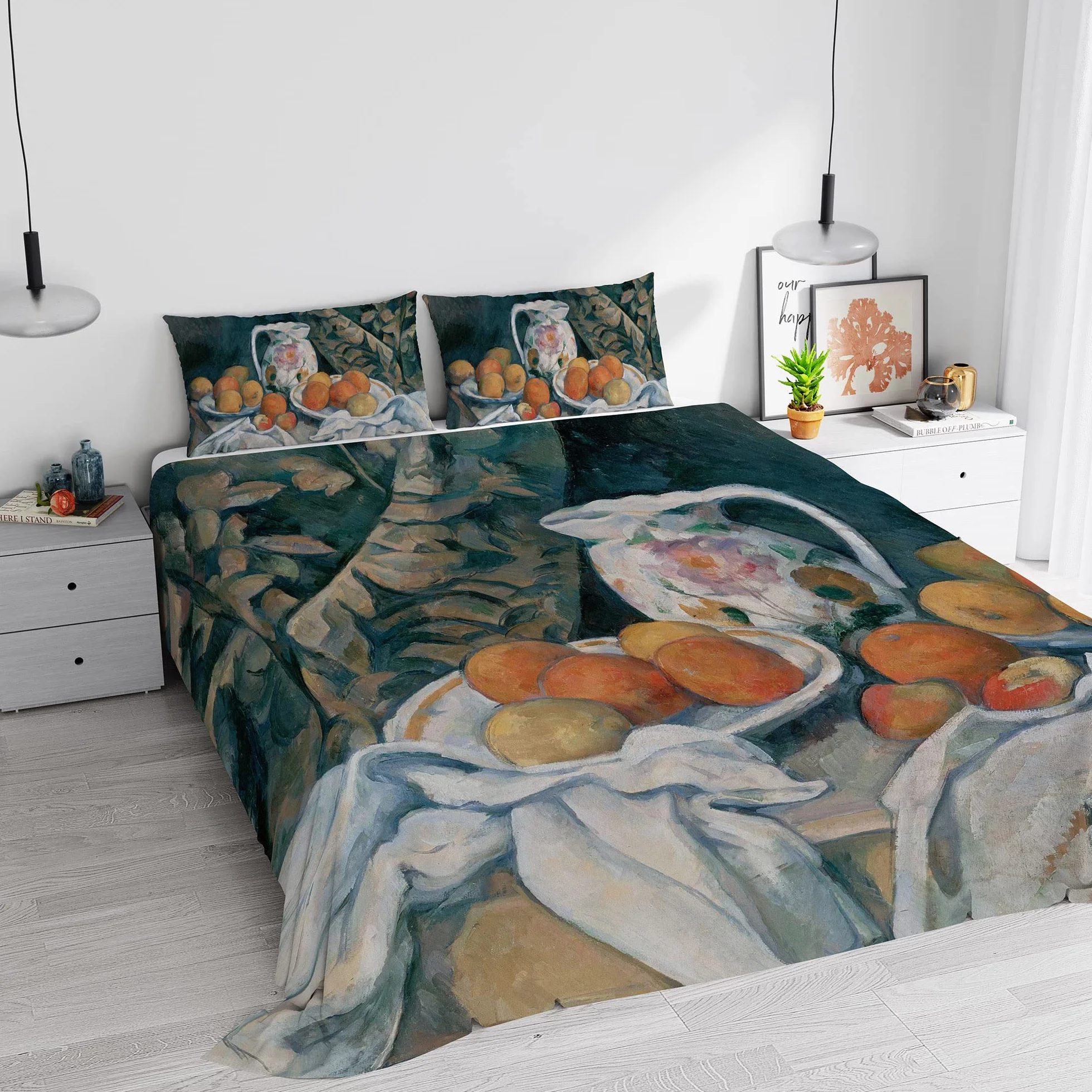 Komplet pościeli, 100% bawełny, SOGNI D'AUTORE, SD-04, podwójny