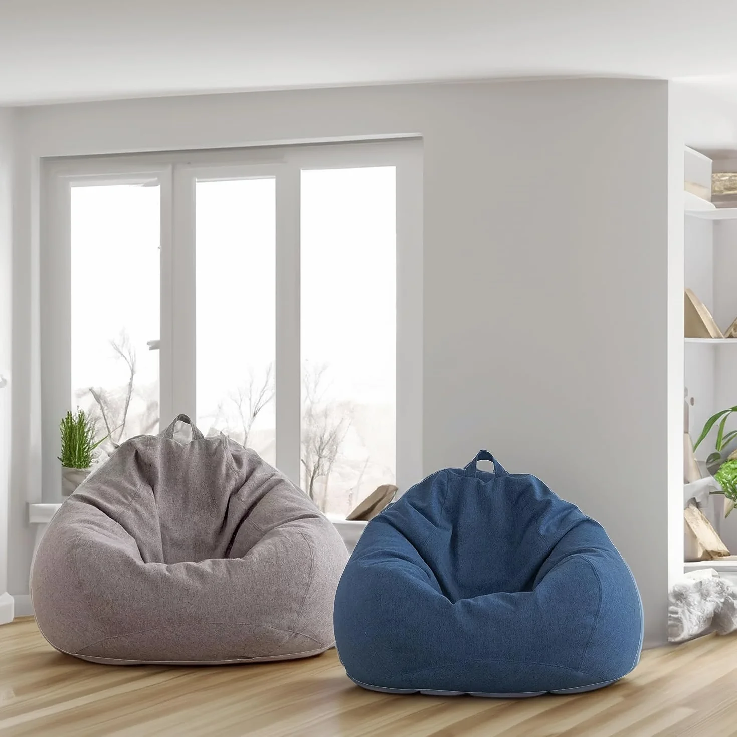 Pufa Worek Sako Siedzisko Pufa do Siedzenia 185L EPS Granatowa