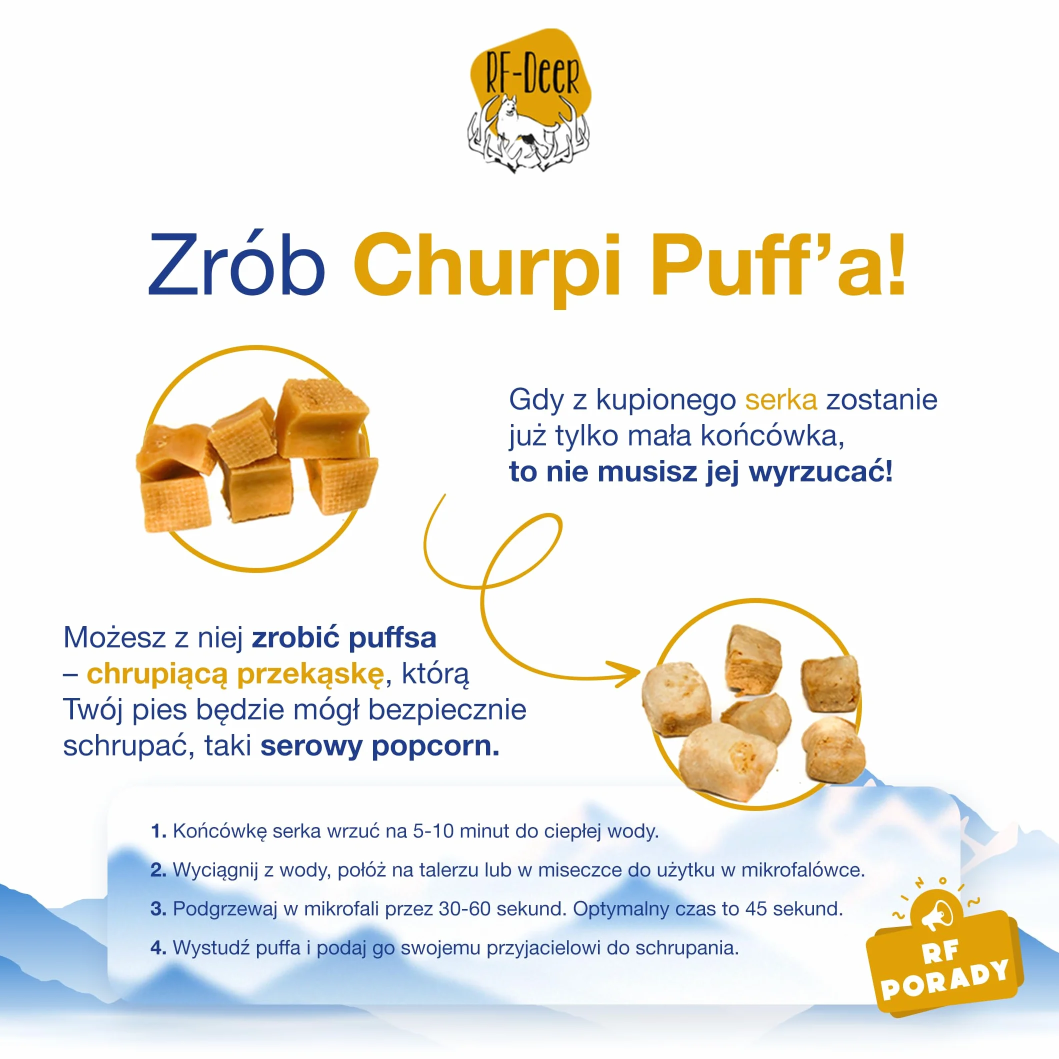 Gryzak dla psa Ser himalajski 100% naturalny Bez GMO Bez laktozy Rozmiar M 1 szt