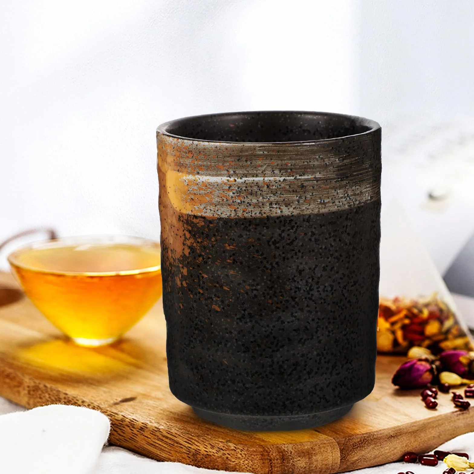 PRETYZOOM Japońska filiżanka do herbaty Matcha, ceramiczny kubek Matcha, ceramiczny, zestaw do serwowania sake, japoński zestaw sake, kubek Yerba mate, porcelanowy kubek do kawy, filiżanka do kawy