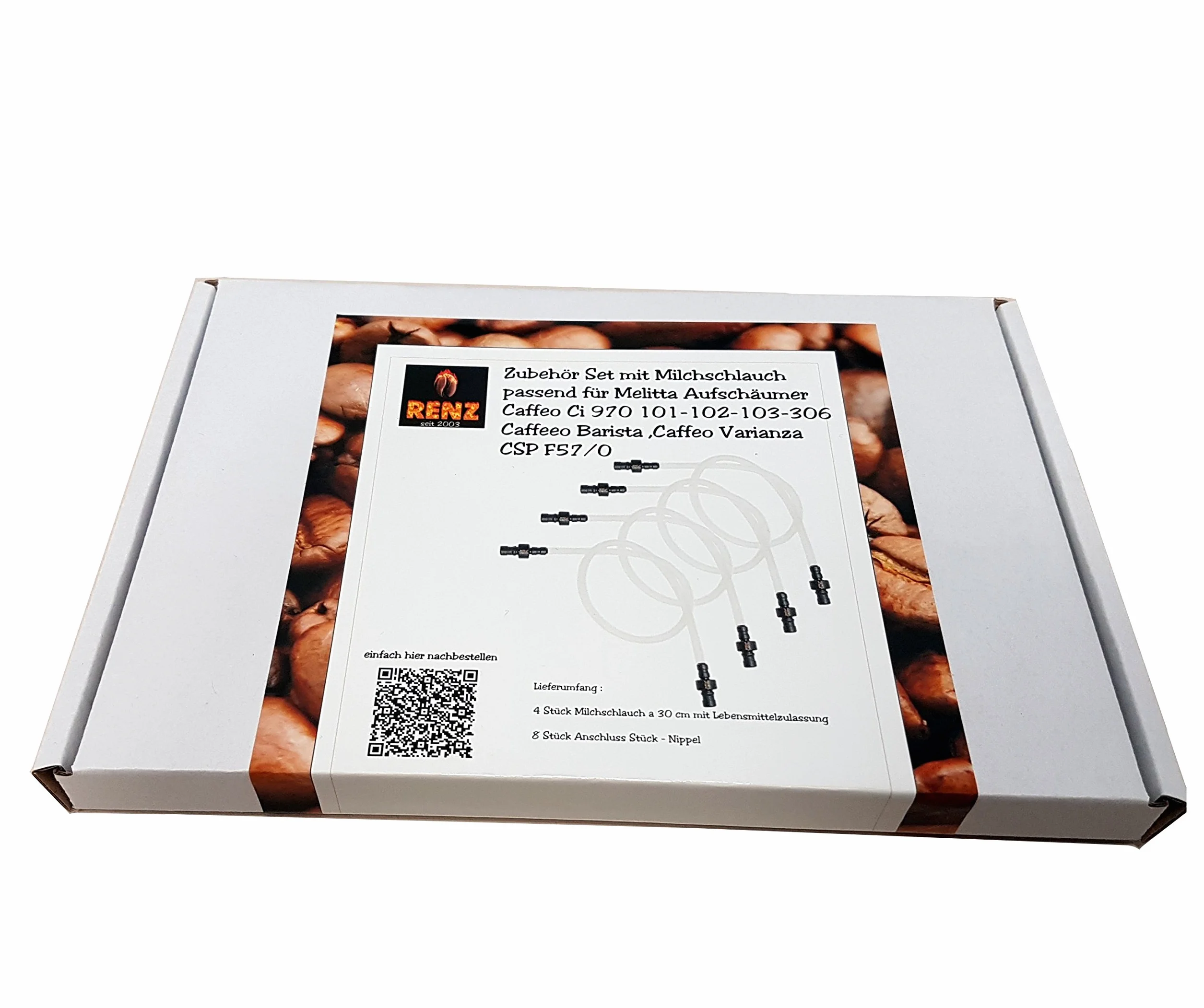 Zestaw akcesoriów z wężem do mleka pasujący do spieniacza Melitta Caffeo Ci 970 101-102-103-306 Caffeeo Barista, Caffeo Varianza