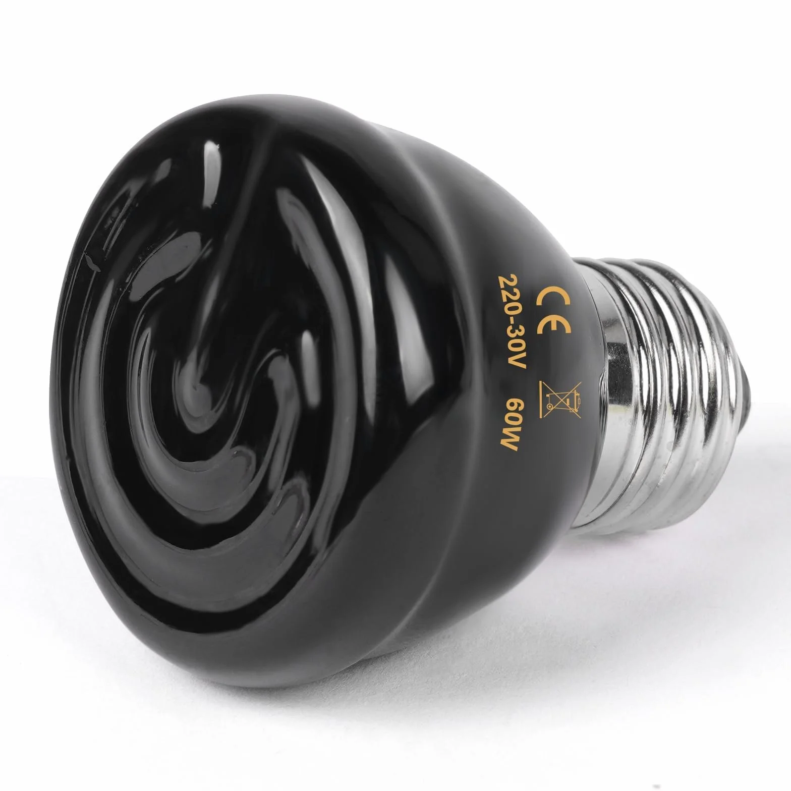 Żółw lampa grzewcza ceramiczny emiter ciepła 60 W E27 220-230 V dla gadów terrarium