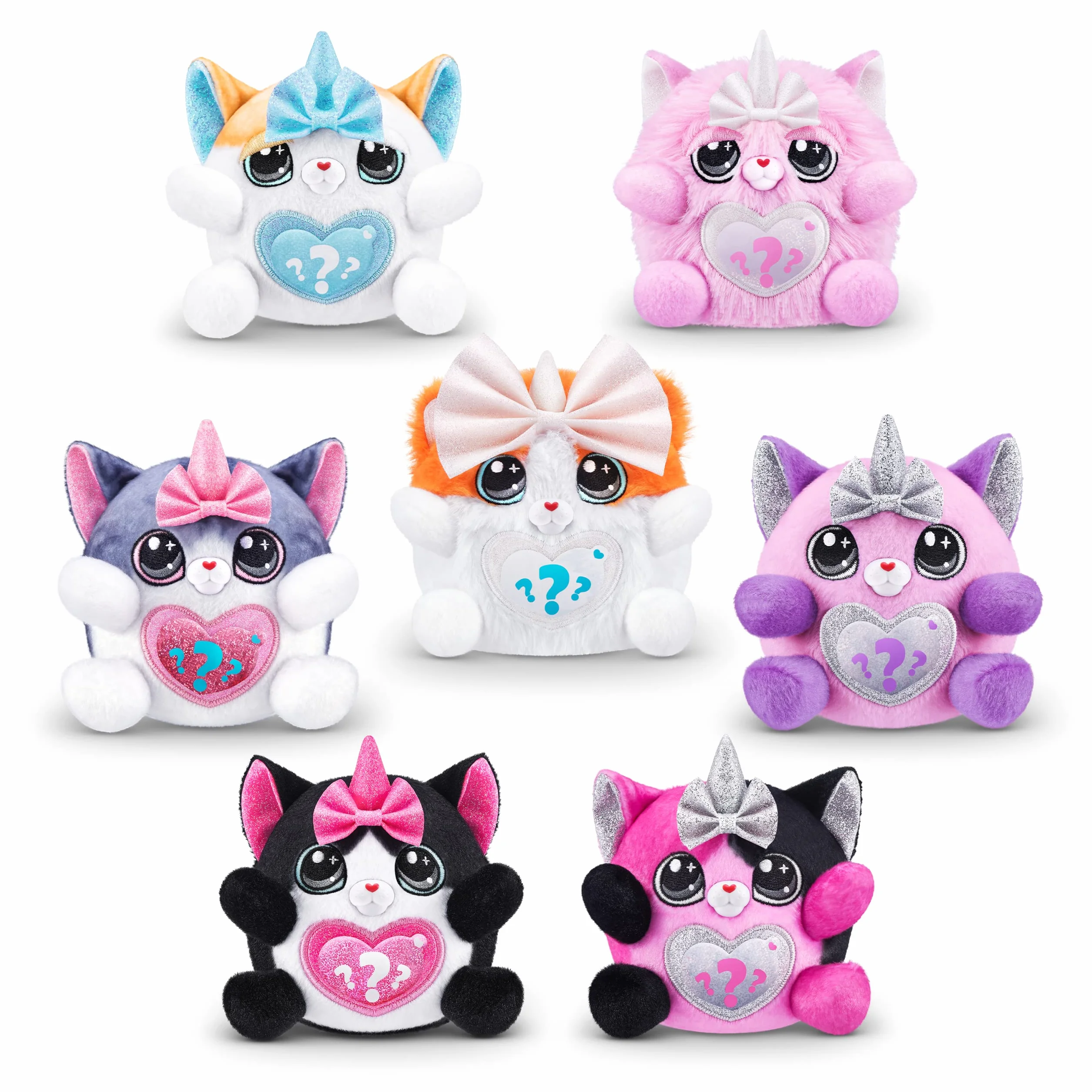 Rainbocorns Kittycorn Surprise Series 2 pluszowy kot bengalski Sola kolekcjonerski 10 niespodzianek od 3 lat