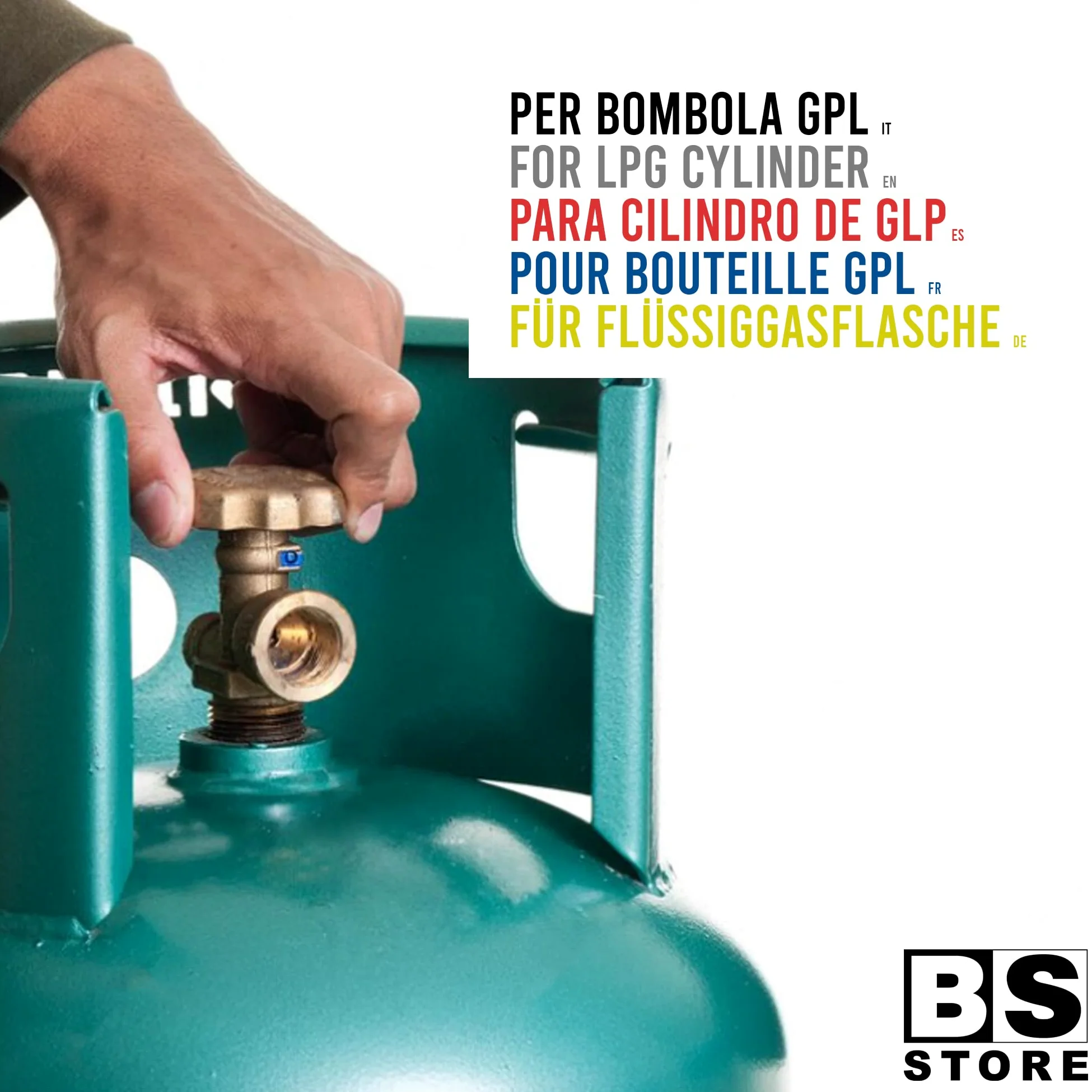 BSSTORE CG143 5 uniwersalnych dysz LPG 6 MB do butli, kuchenek gazowych | Różne rozmiary (małe 0,50-2 x średnie 0,70 - duże 0,90 - piekarnik 0,95) 5 dysz LPG