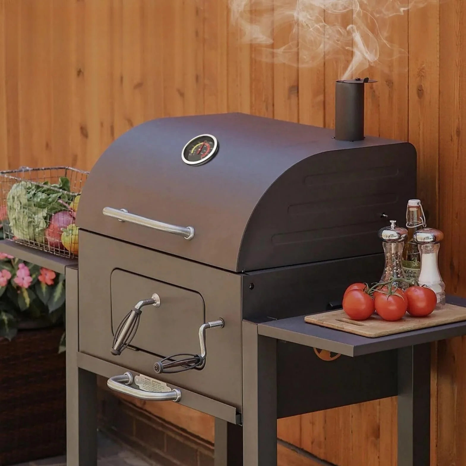 10-425 ℃ Termometr do grillowania ze stali nierdzewnej Termometr bimetaliczny do piekarnika 50~800 ℉ Wskaźnik temperatury do grillowania