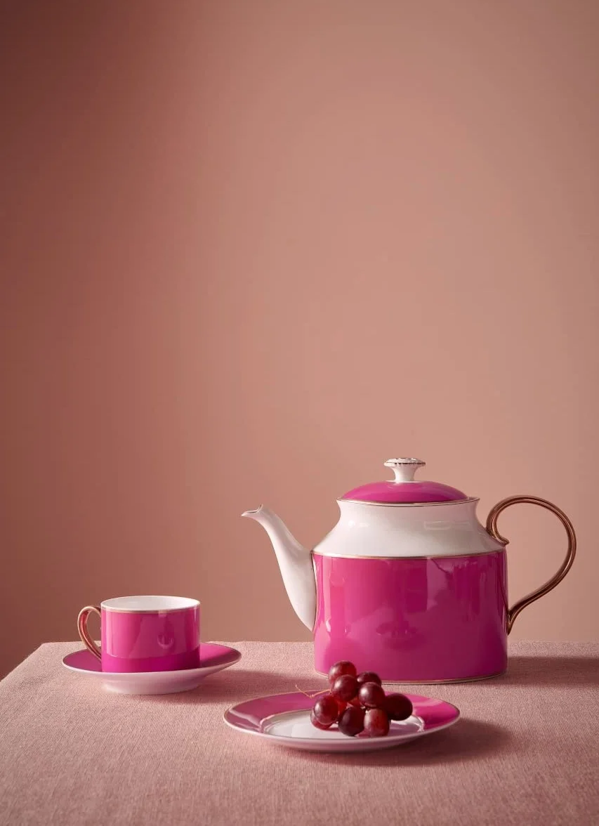 Pip Studio Talerz głęboki Pip Chique | złoto-różowy - D 23,5
