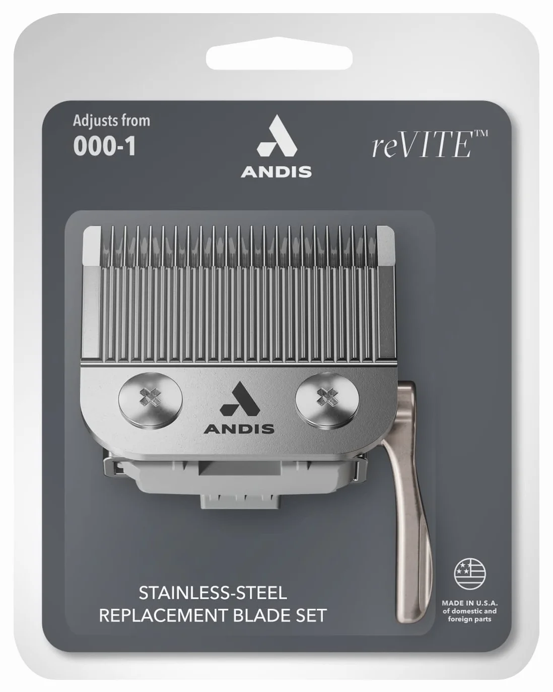 Andis 86010 reVITE Taper Clipper Wymienne ostrze ze stali nierdzewnej