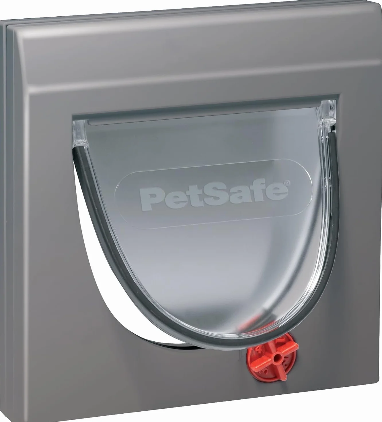 PetSafe Staywell Klapa dla kota, swobodnie kołysząca się, cztery opcje blokowania, rama teleskopowa, z tunelem, wytrzymała, odporna na warunki atmosferyczne, cicha, ramka magnetyczna, dla kotów o