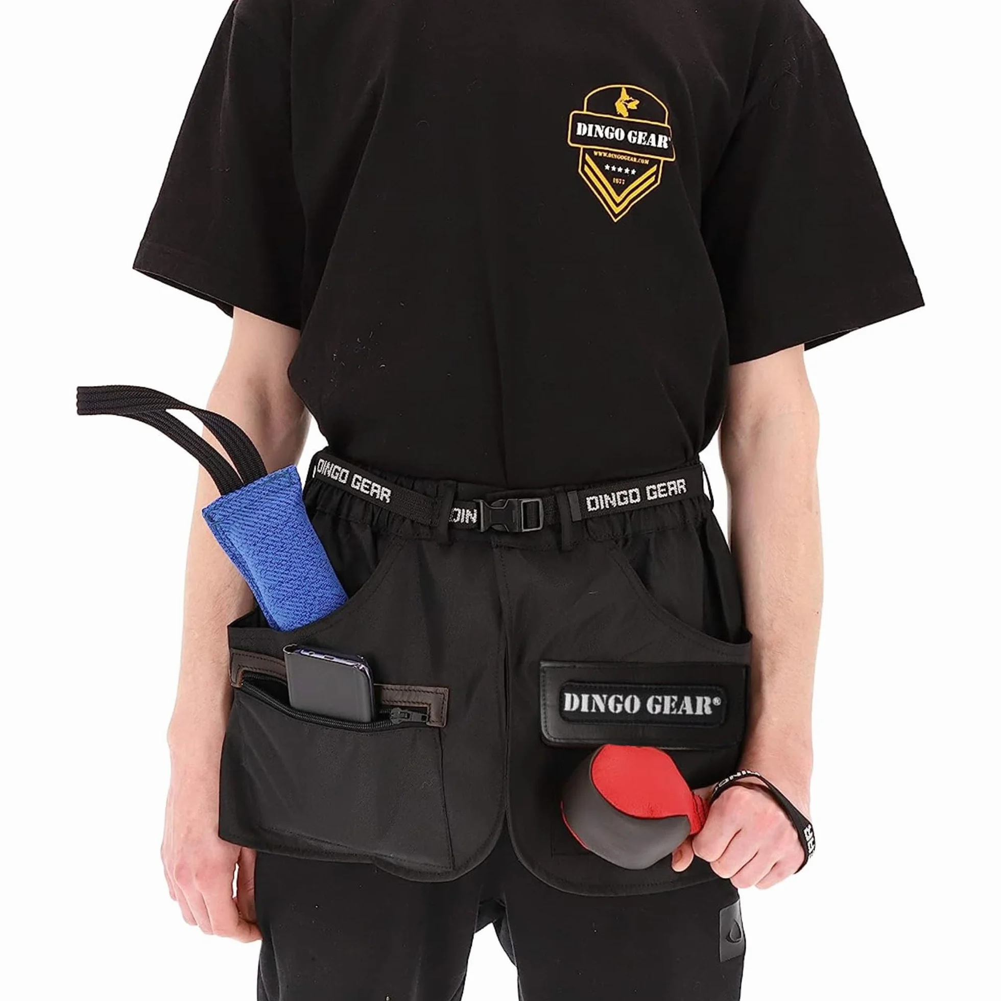 Dingo Gear K9 pas treningowy, odzież robocza, Agility Trainer, pomocnik Ipo pies sportowy