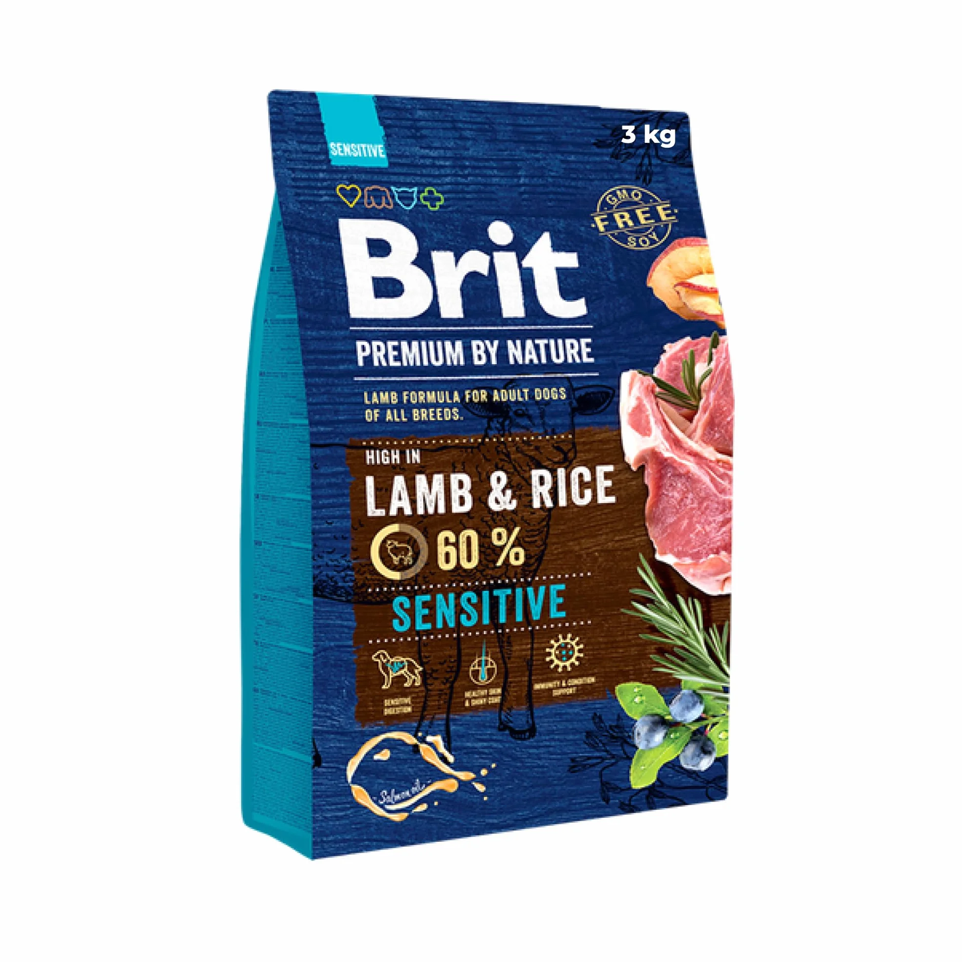 BRIT Premium by Nature Dog Sensitive Lamb 3 kg