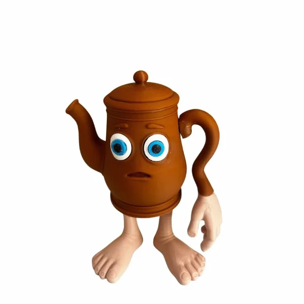 Genérico Ta Sahur Brainrot Figurka Przegubowa – 13 x 9 x 6 cm - Wirusowa lalka Meme | Dekoracja Geek | Humor Brainrot Collection