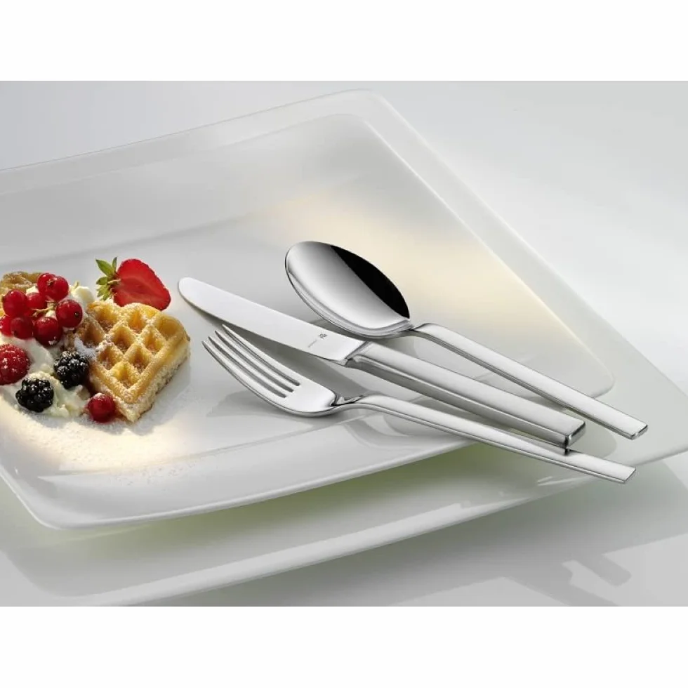 WMF Lyric łyżka do serwowania 23,7 cm, sztućce, polerowana stal nierdzewna Cromargan protect, odporna na zarysowania, nadaje się do mycia w zmywarce