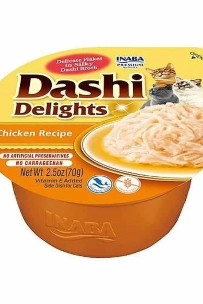 Inaba Dashi Delights Karma dla Kotów Kurczak 70 g