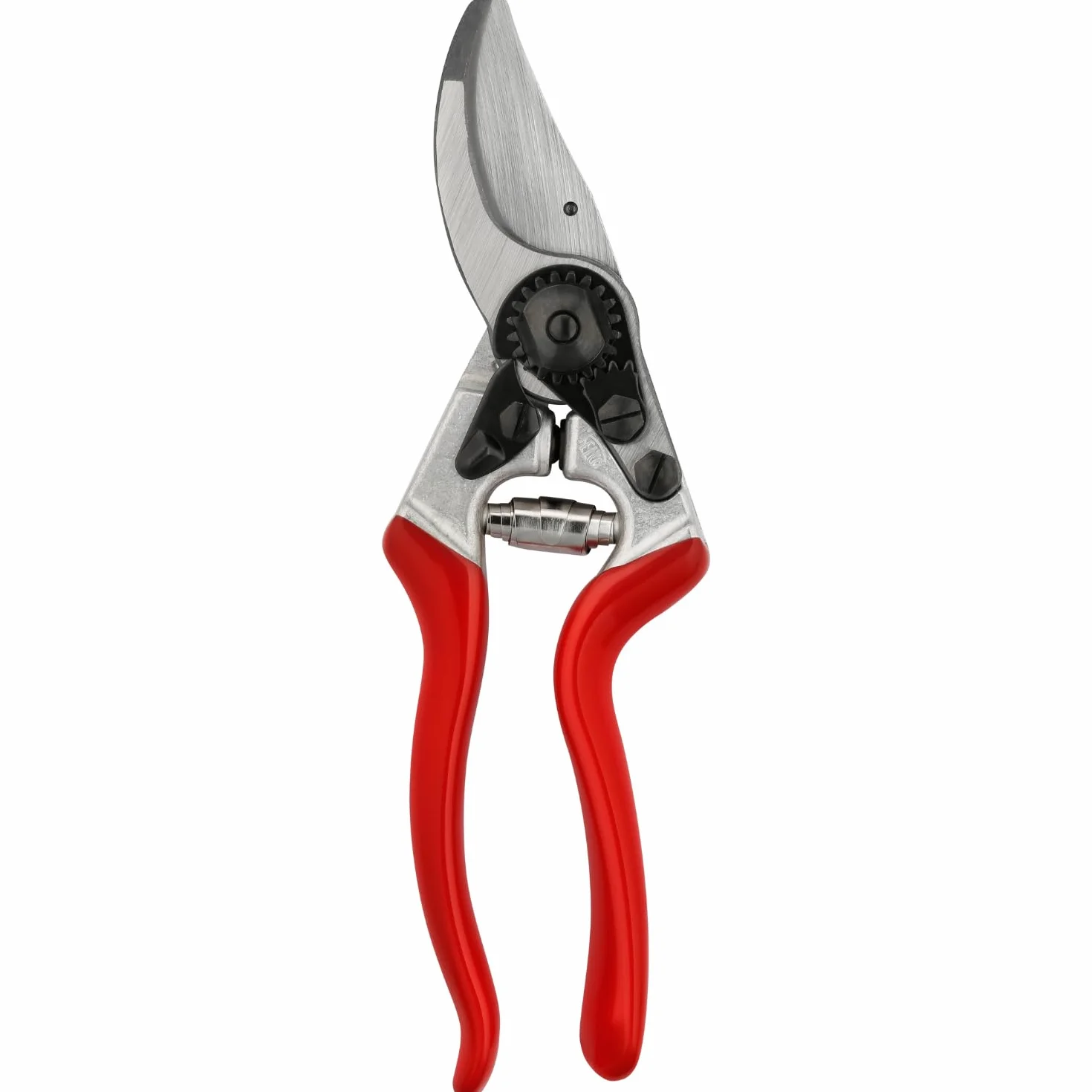 FELCO 8 ergonomiczny sekator bypass dla praworęcznych, ostrze stal hartowana 52 mm, aluminiowe uchwyty kute, głowica pochylona, amortyzatory, duże dłonie, cięcie 25 mm, narzędzie profesjonalne